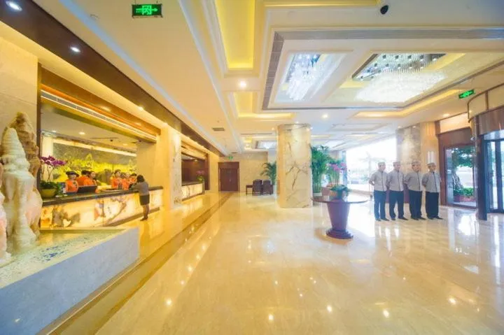 Lobby or reception in Ramada Chengdu North
