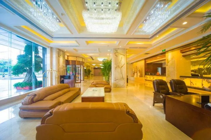 Lobby or reception in Ramada Chengdu North