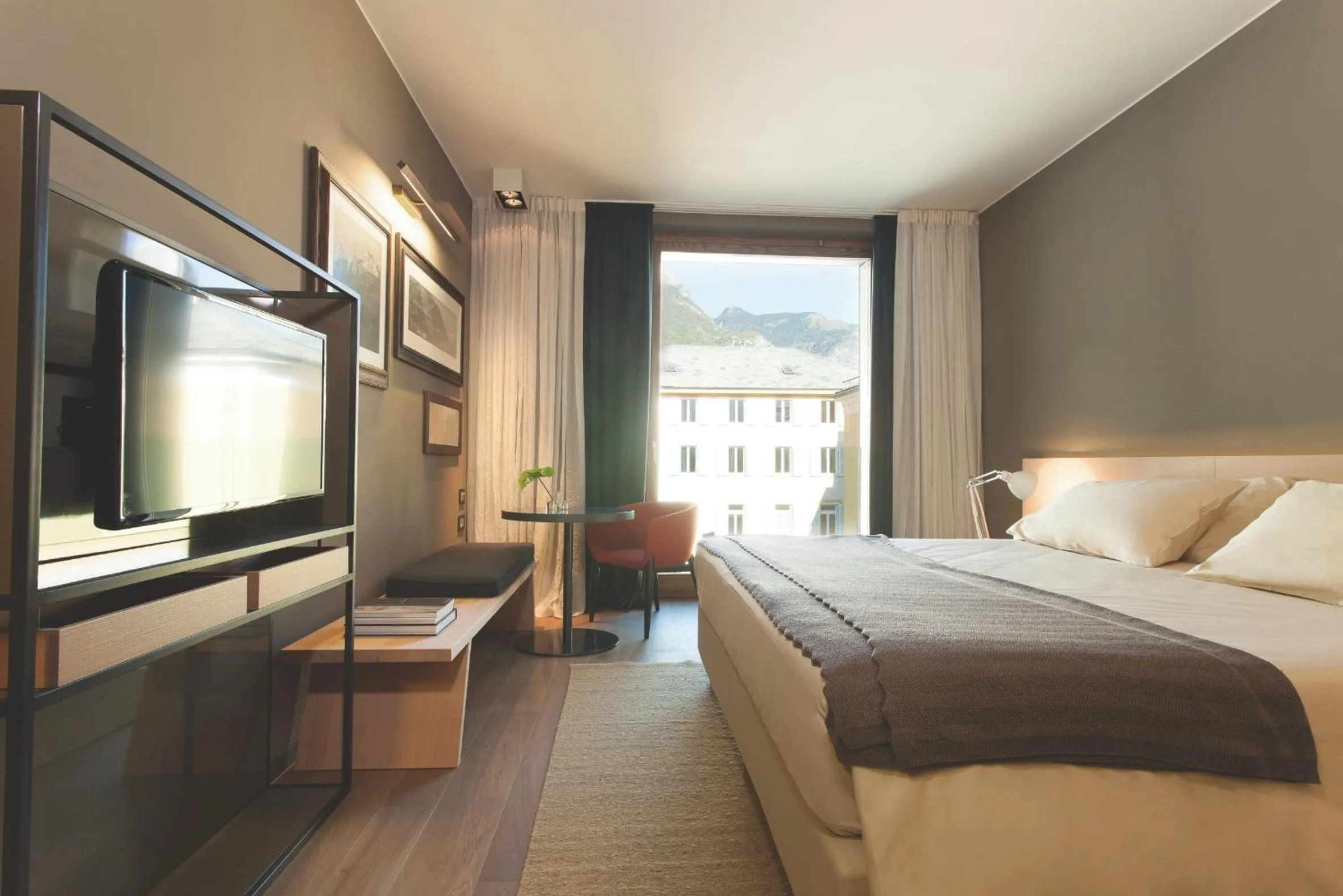 TV and multimedia, Bed in Parc Hotel Billia