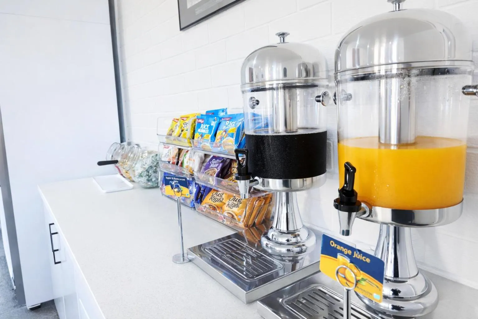 Continental breakfast in Busselton Motel