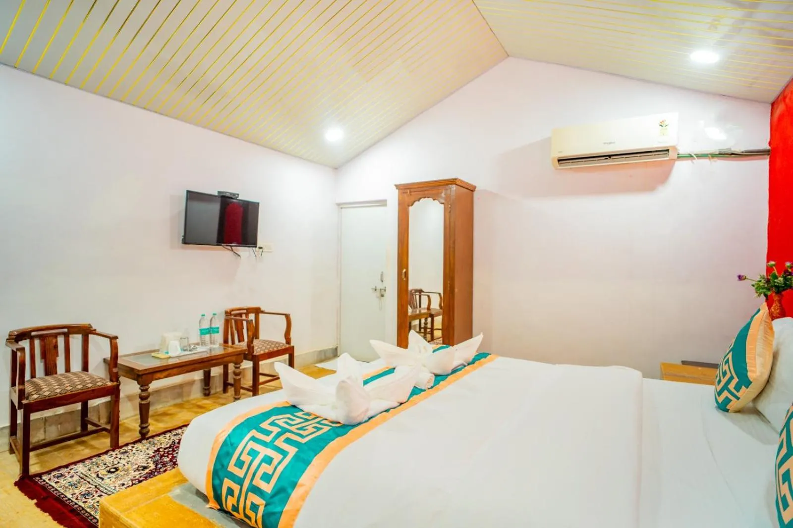 Bedroom in Royal Jaisalmer Resort with Swimming Pool