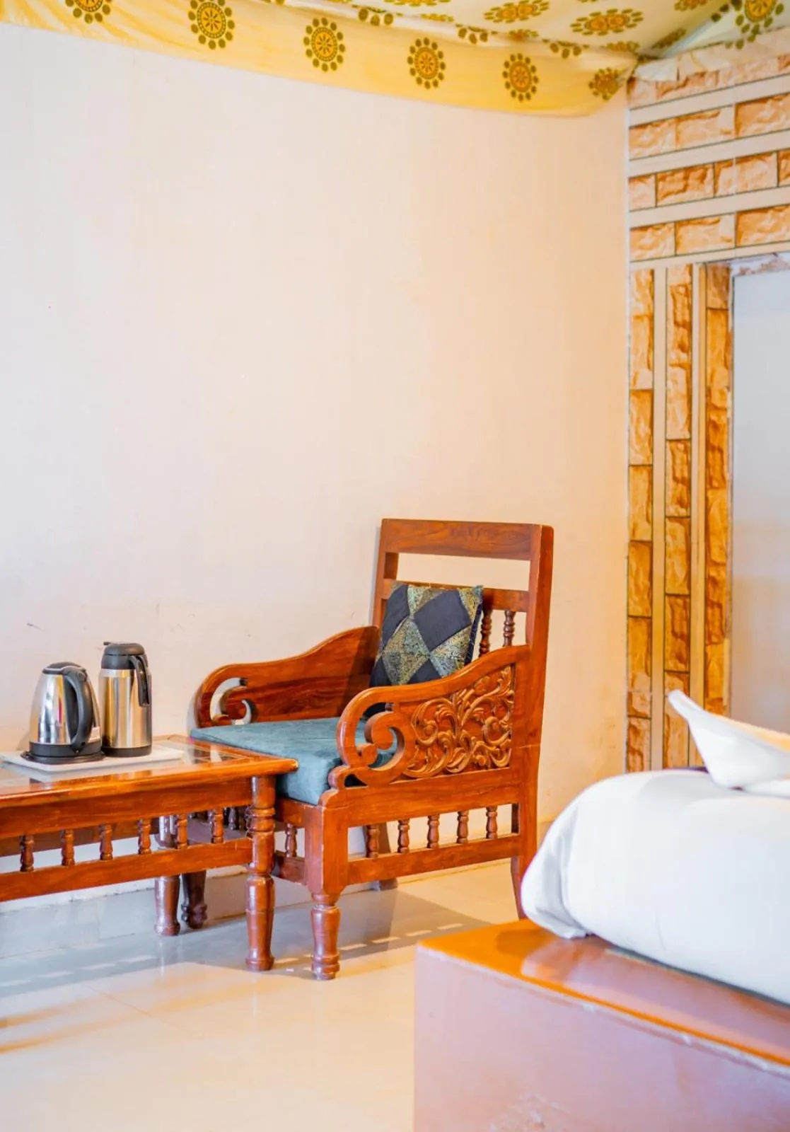 Seating area in Royal Jaisalmer Resort with Swimming Pool