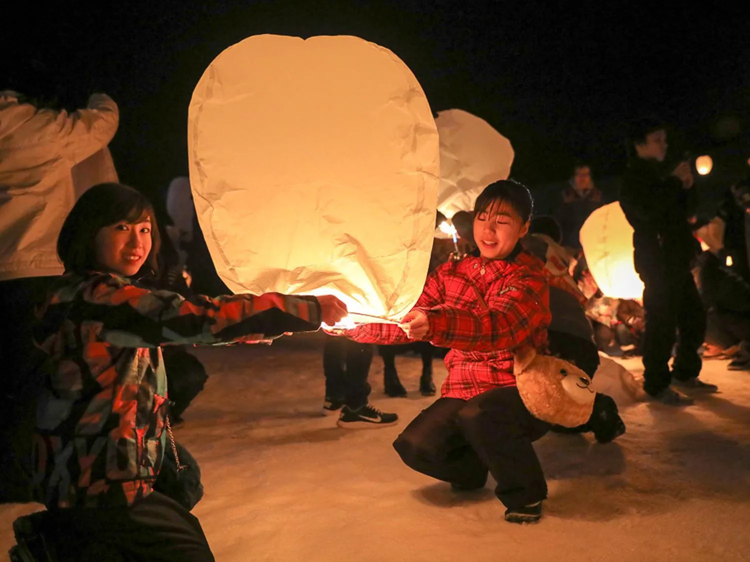 Night in New Greenpia Tsunan