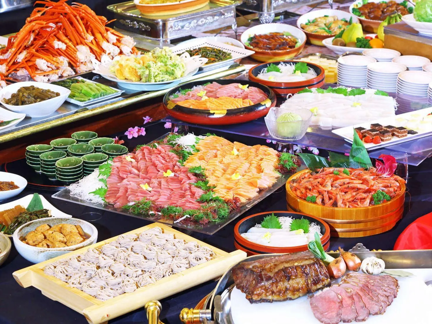 Dinner in New Greenpia Tsunan