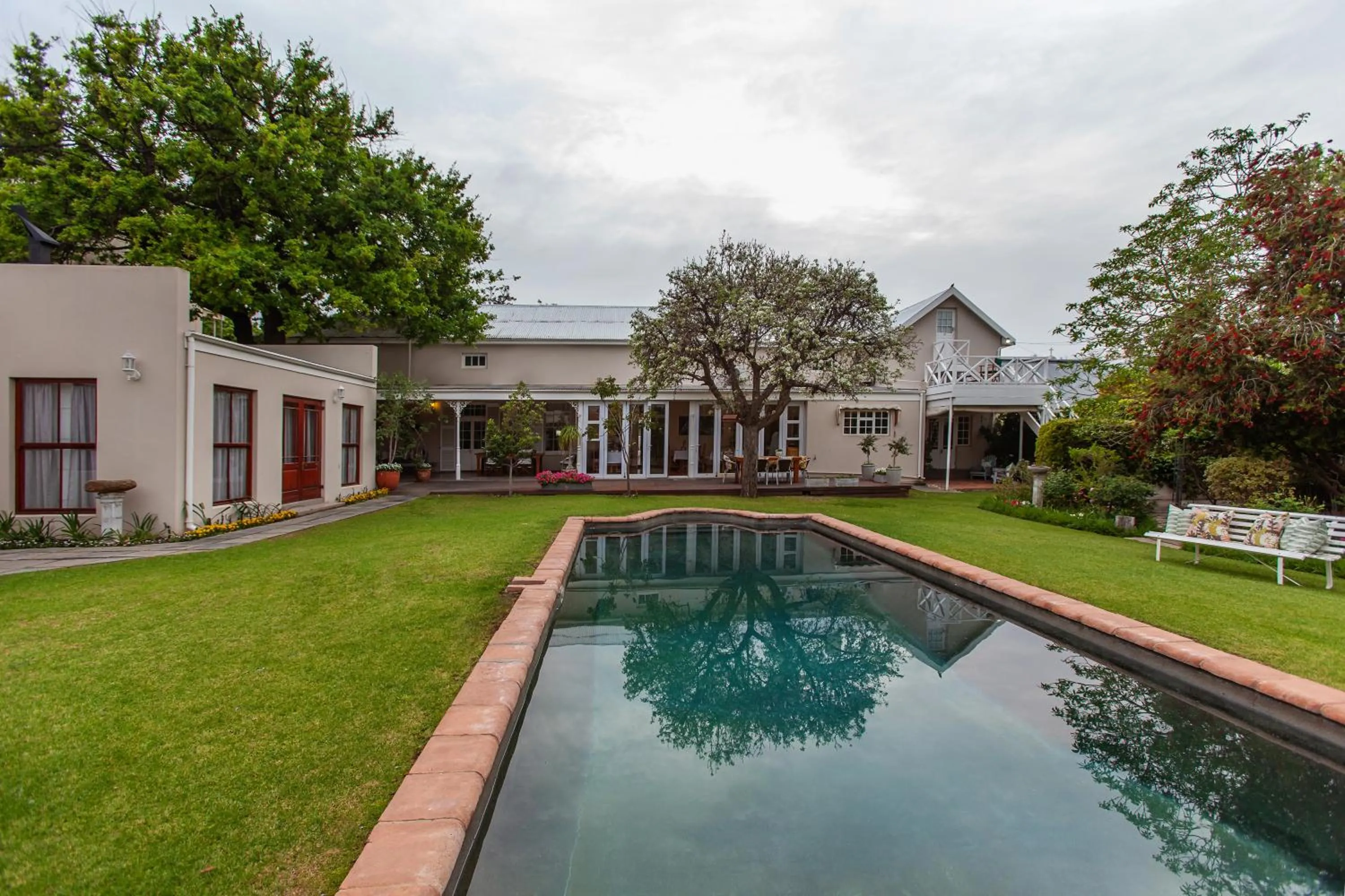 Property building in The Habit Guesthouse