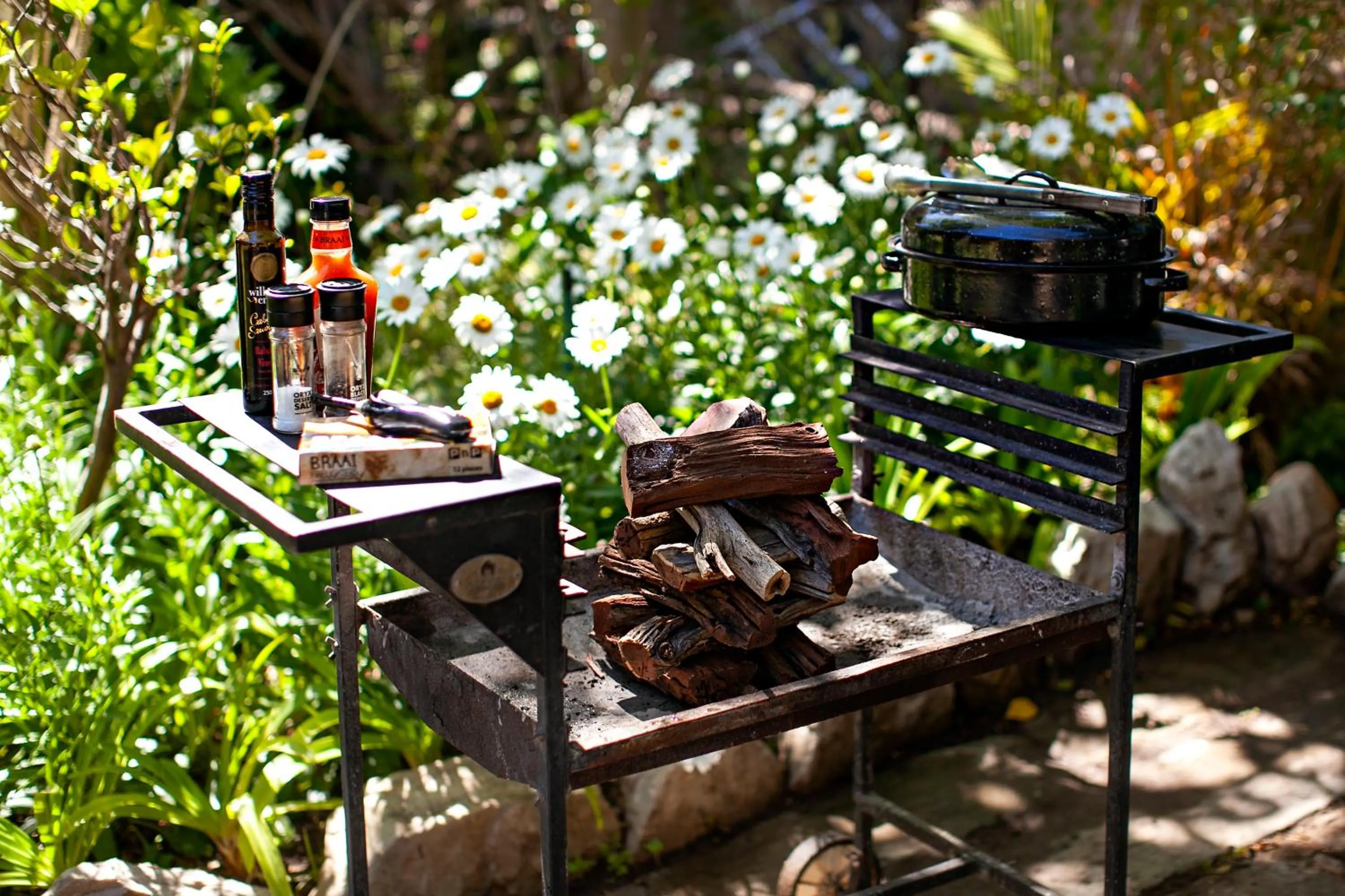 BBQ facilities in The Habit Guesthouse