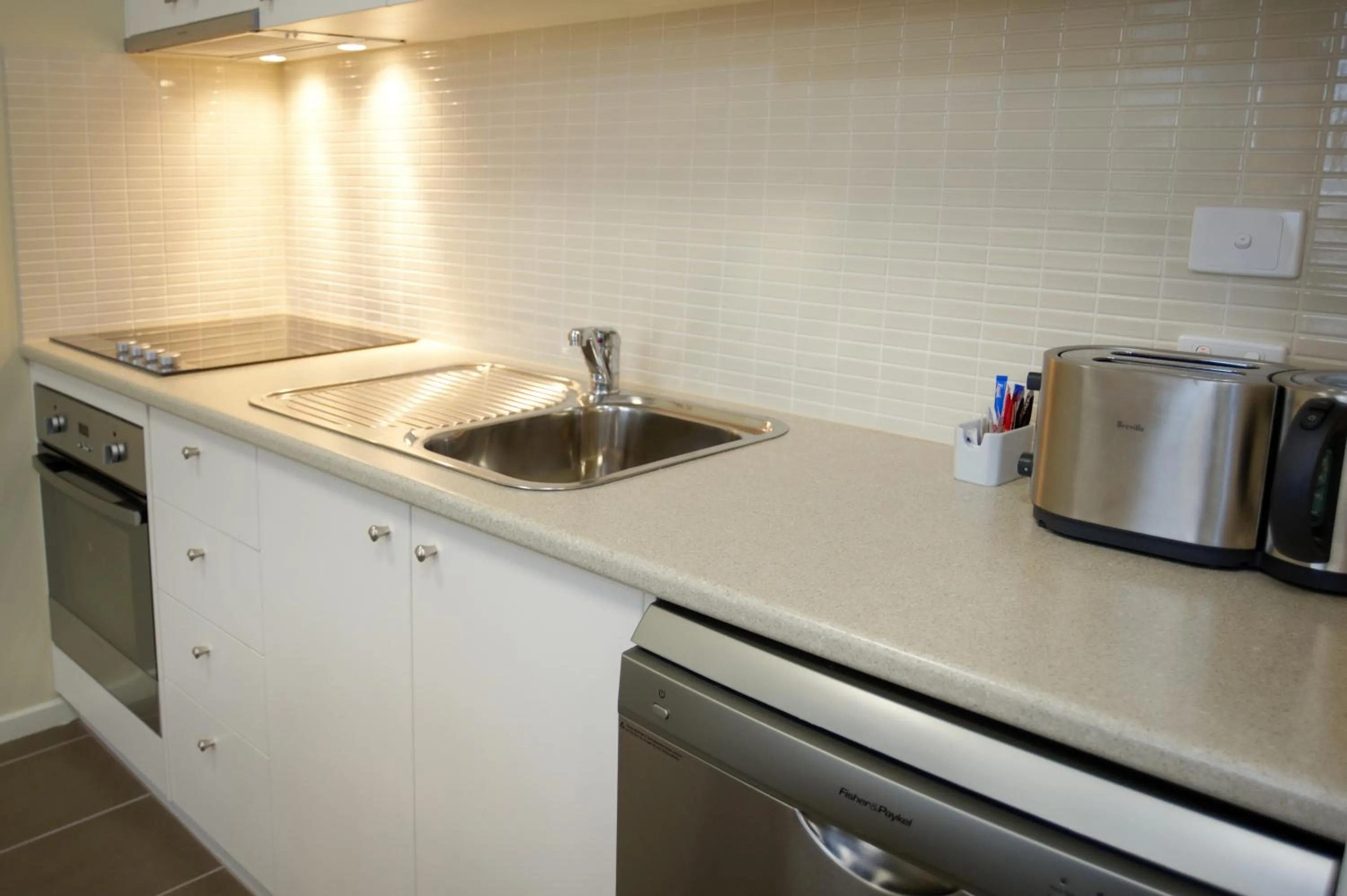 Kitchen or kitchenette in Quest Ballarat