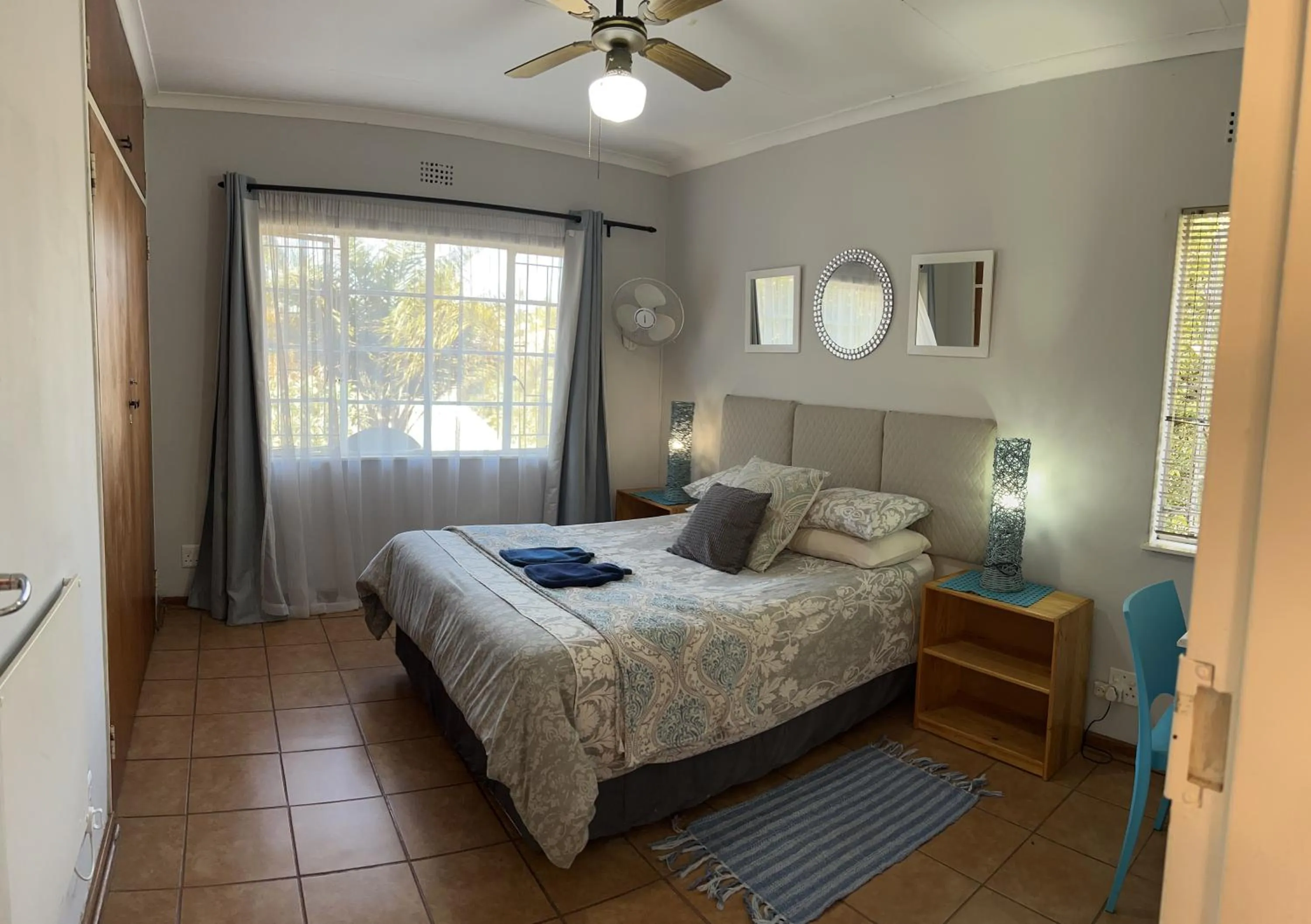 Bed in Sabie Self Catering Apartments