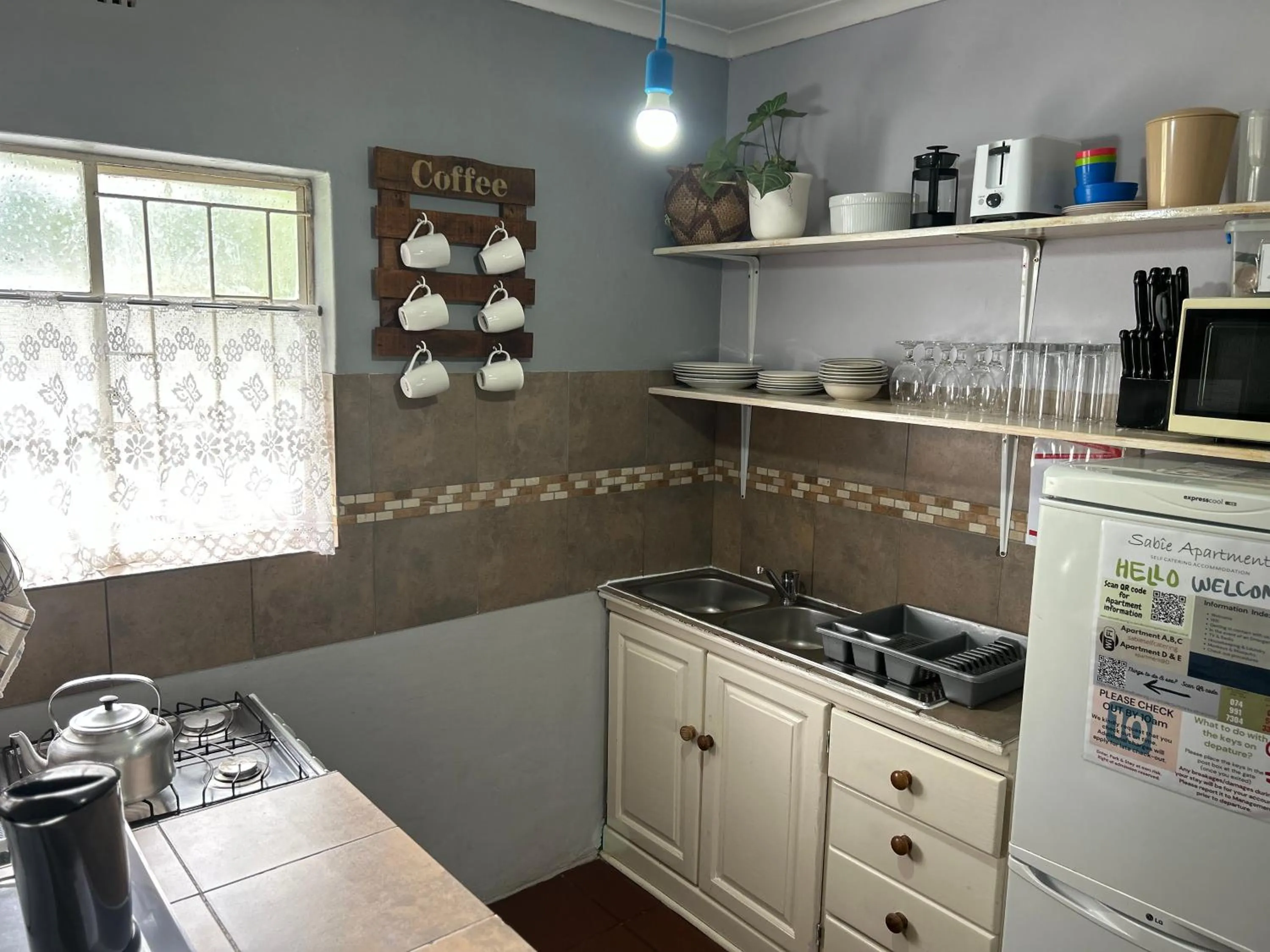 Coffee/tea facilities in Sabie Self Catering Apartments