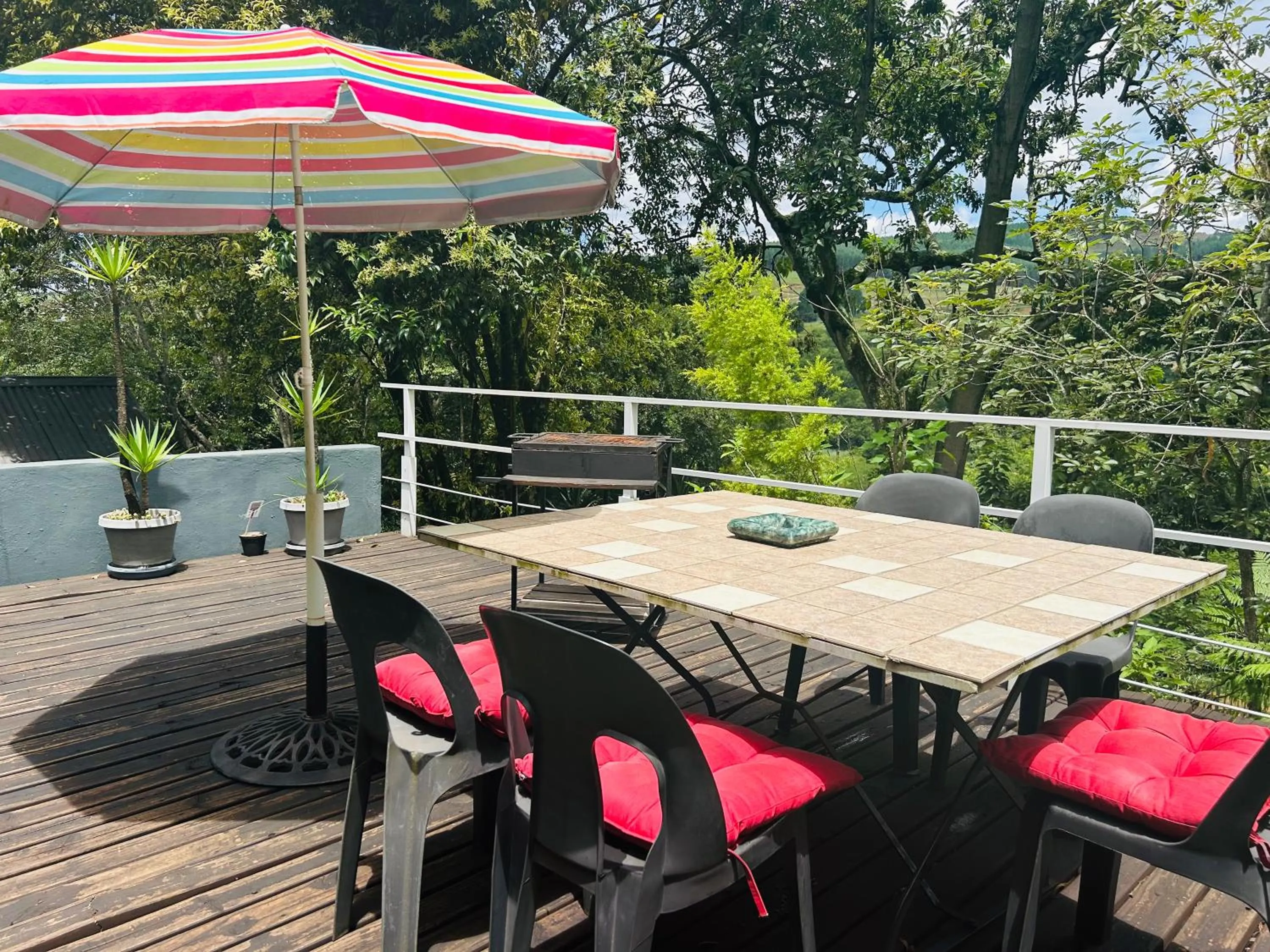 Dining area in Sabie Self Catering Apartments