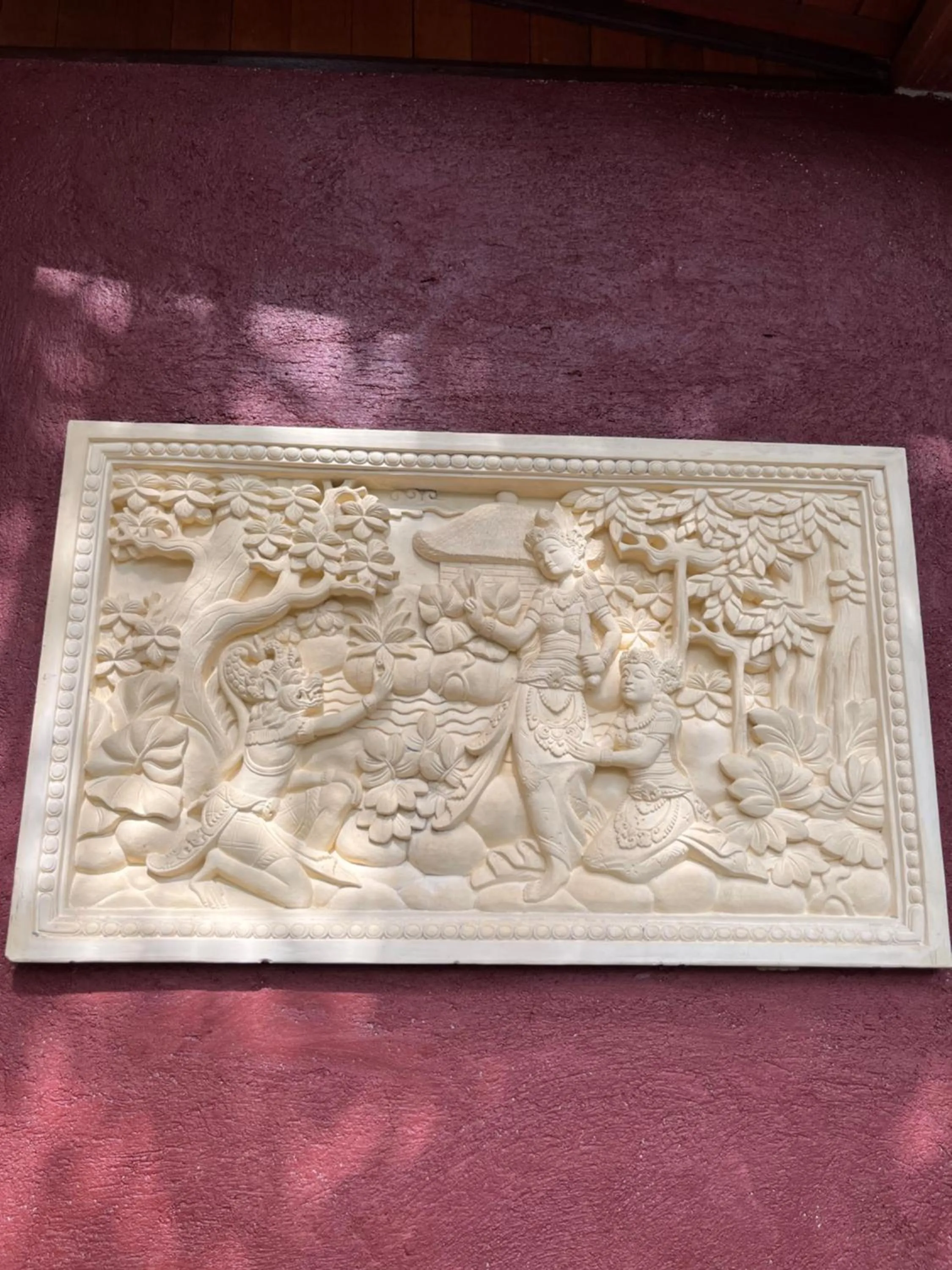 Decorative detail in Khrisna Hs and Cottages