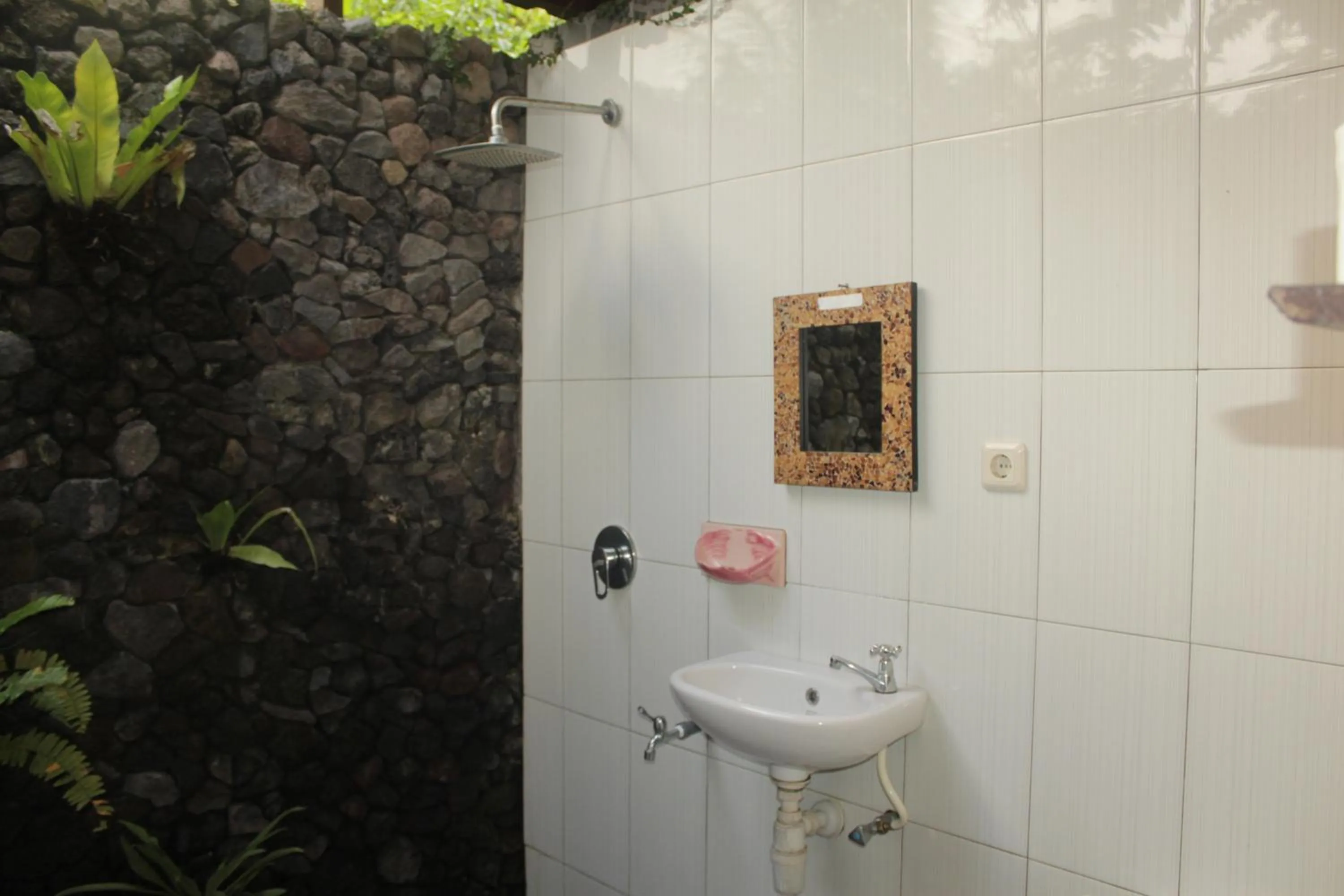 Bathroom in Khrisna Hs and Cottages