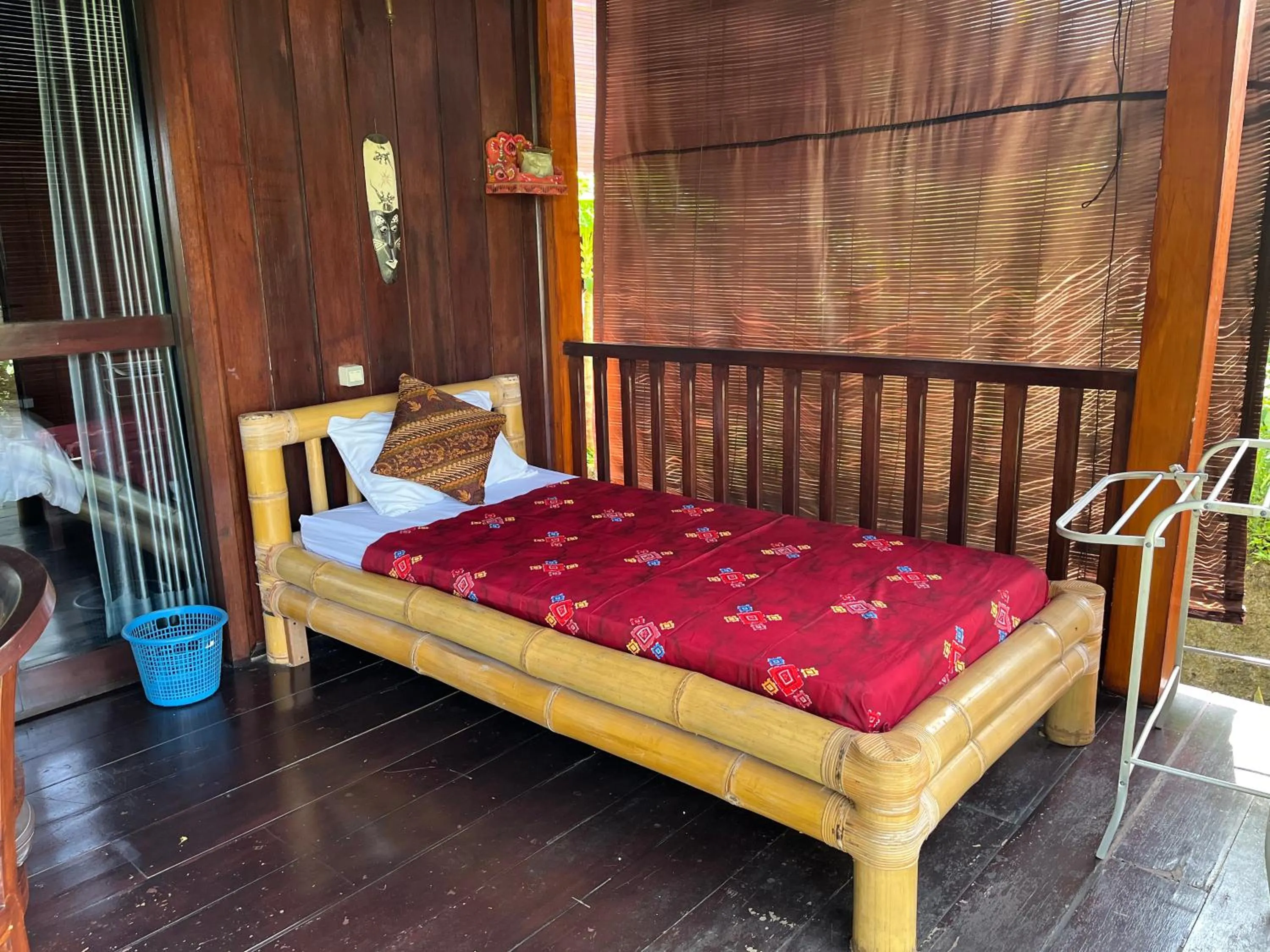Bed in Khrisna Hs and Cottages