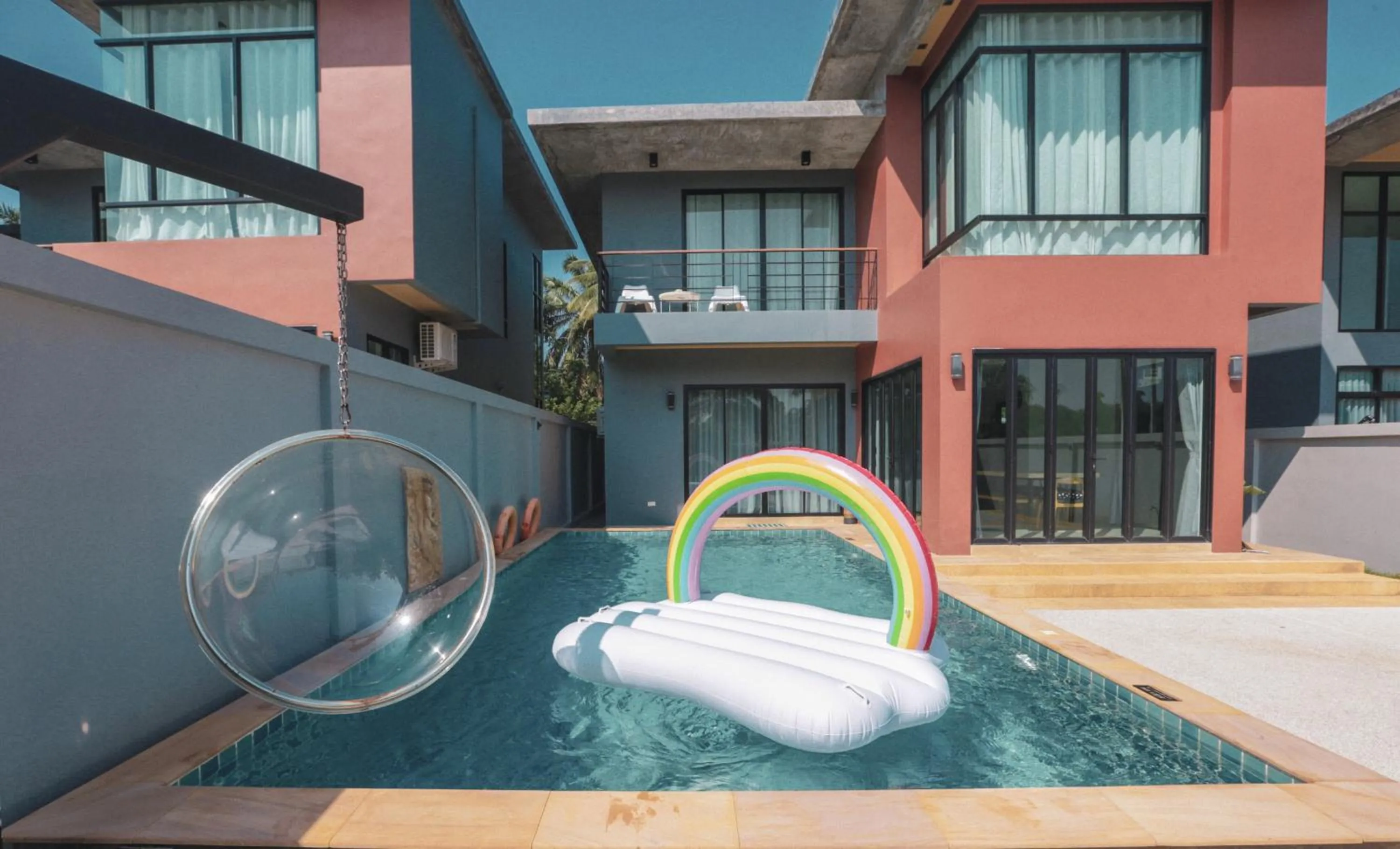 Property building in Aonang nine poolvilla