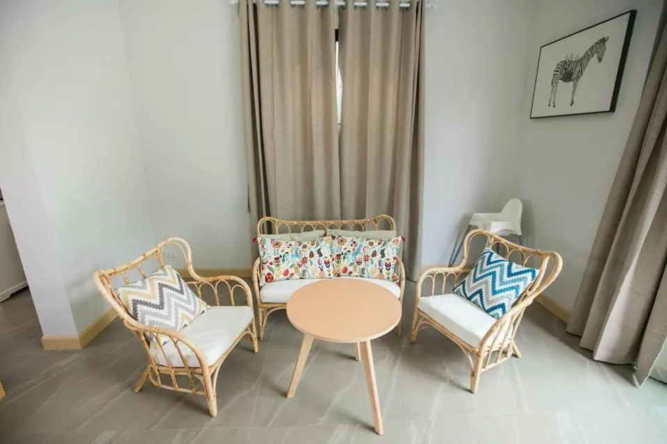 Living room in Aonang nine poolvilla