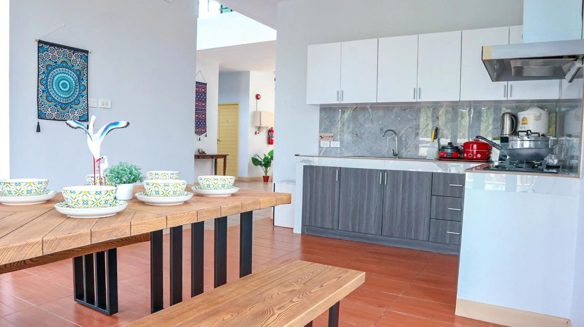 kitchen in Aonang nine poolvilla