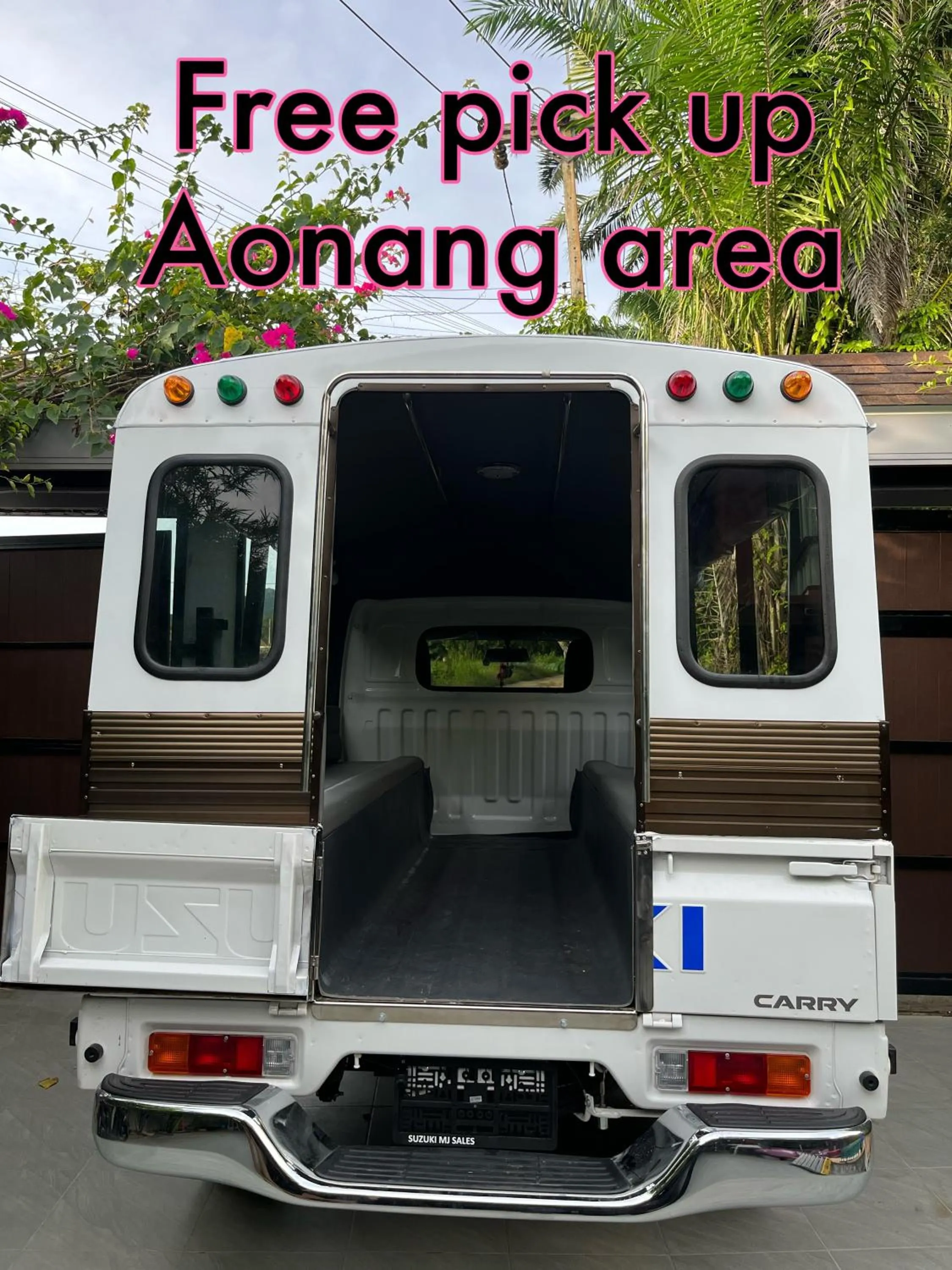 shuttle in Aonang nine poolvilla