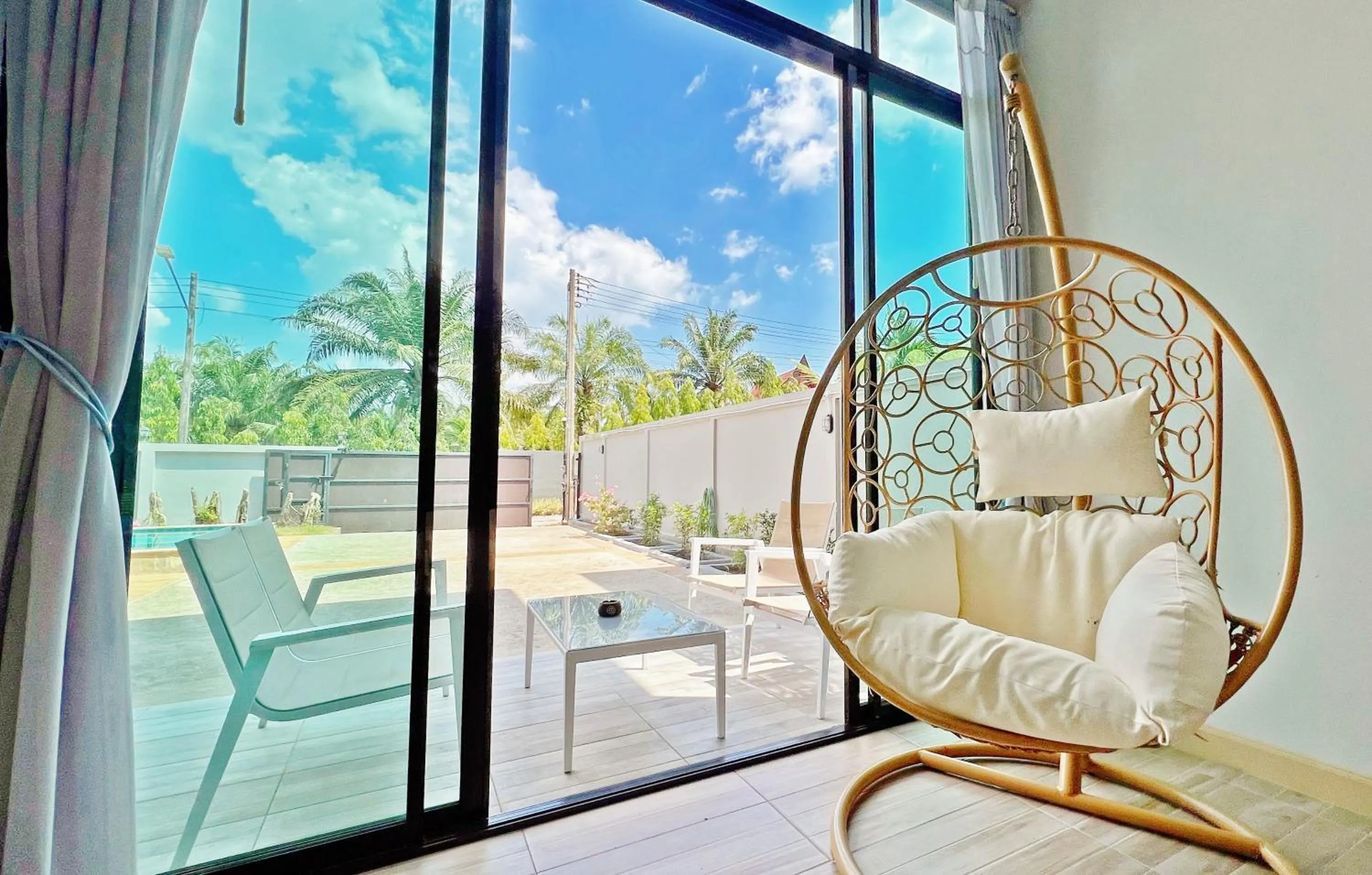 Garden view in Aonang nine poolvilla