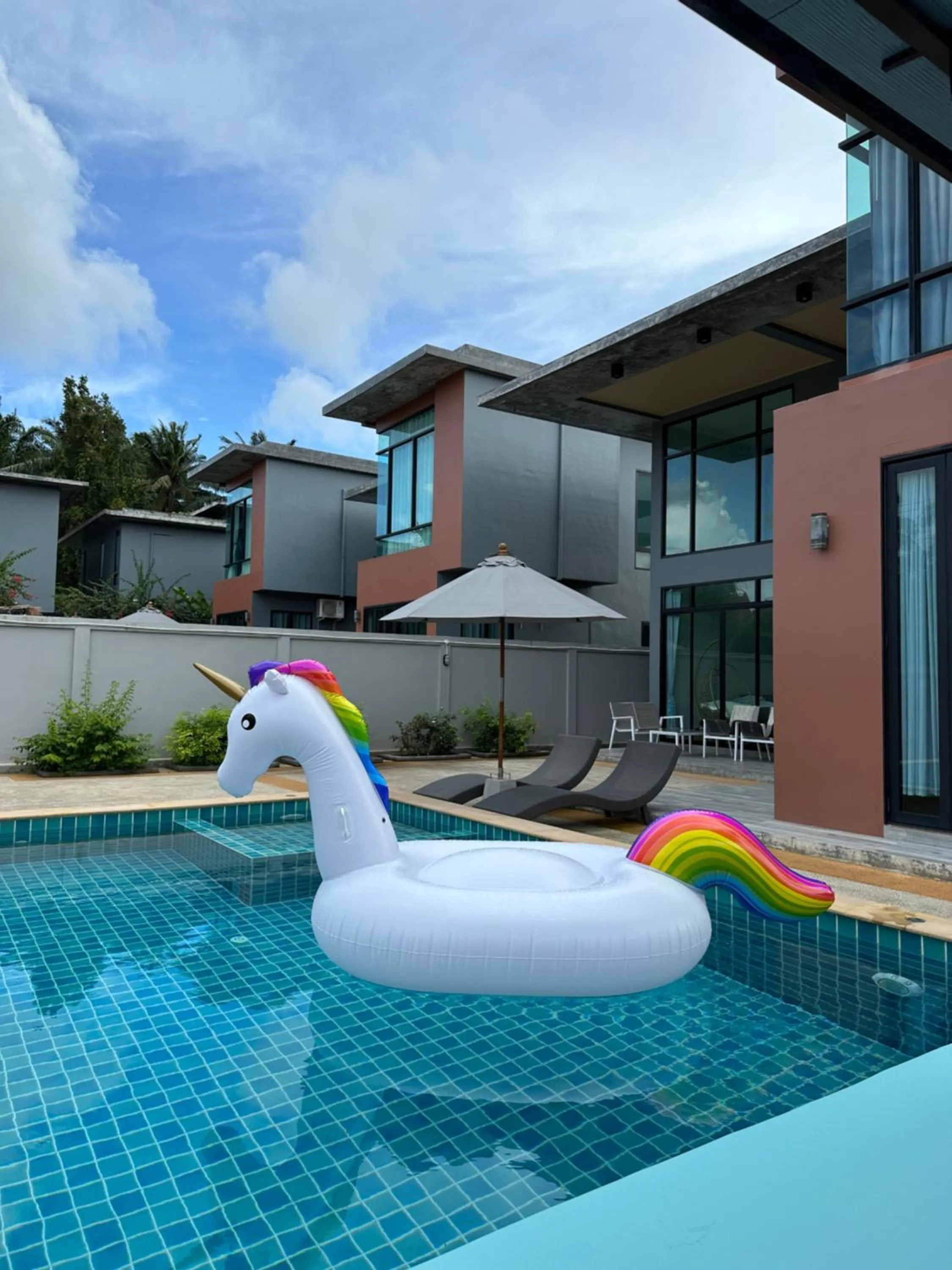 Swimming pool in Aonang nine poolvilla