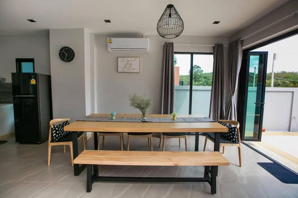 Living room in Aonang nine poolvilla