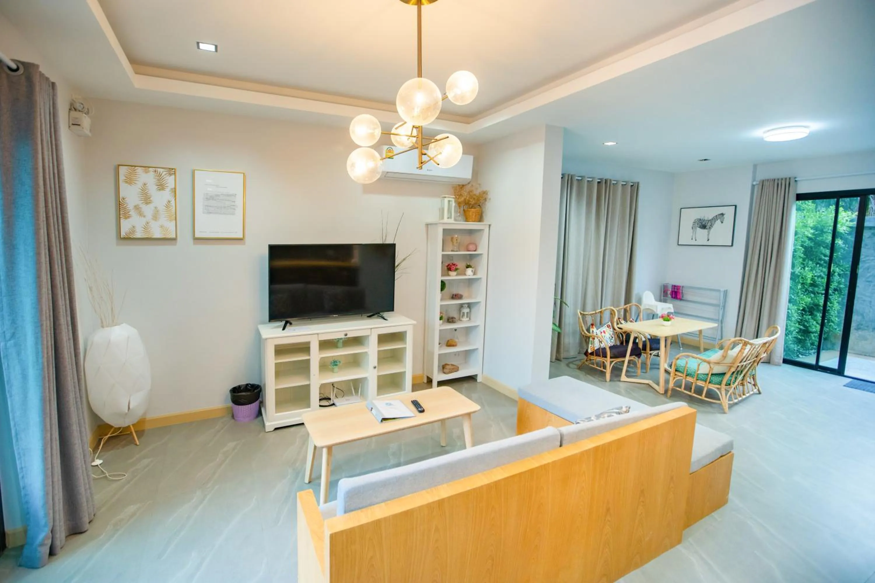 Living room in Aonang nine poolvilla