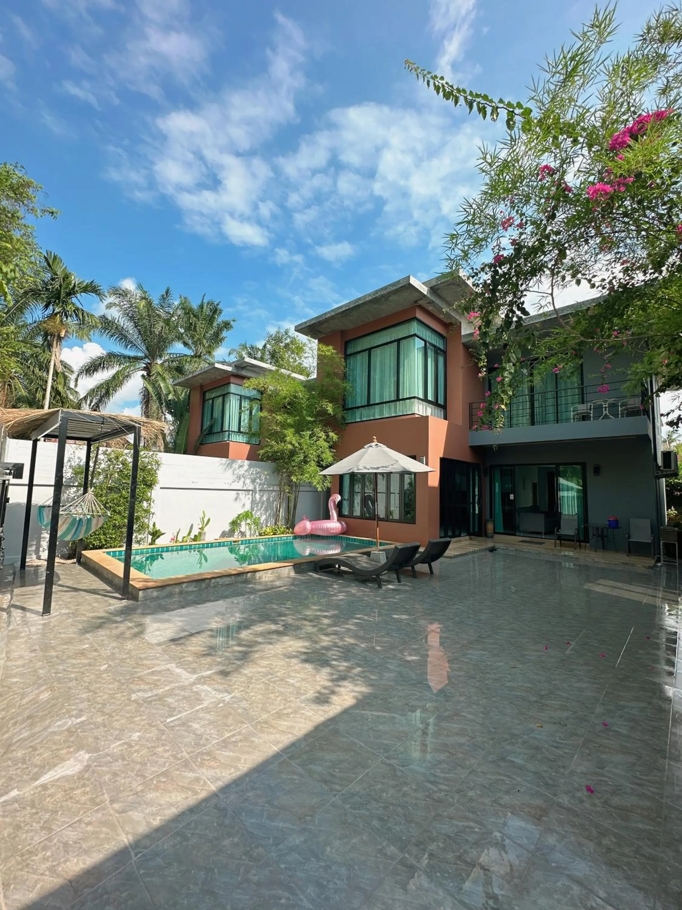 Garden view in Aonang nine poolvilla