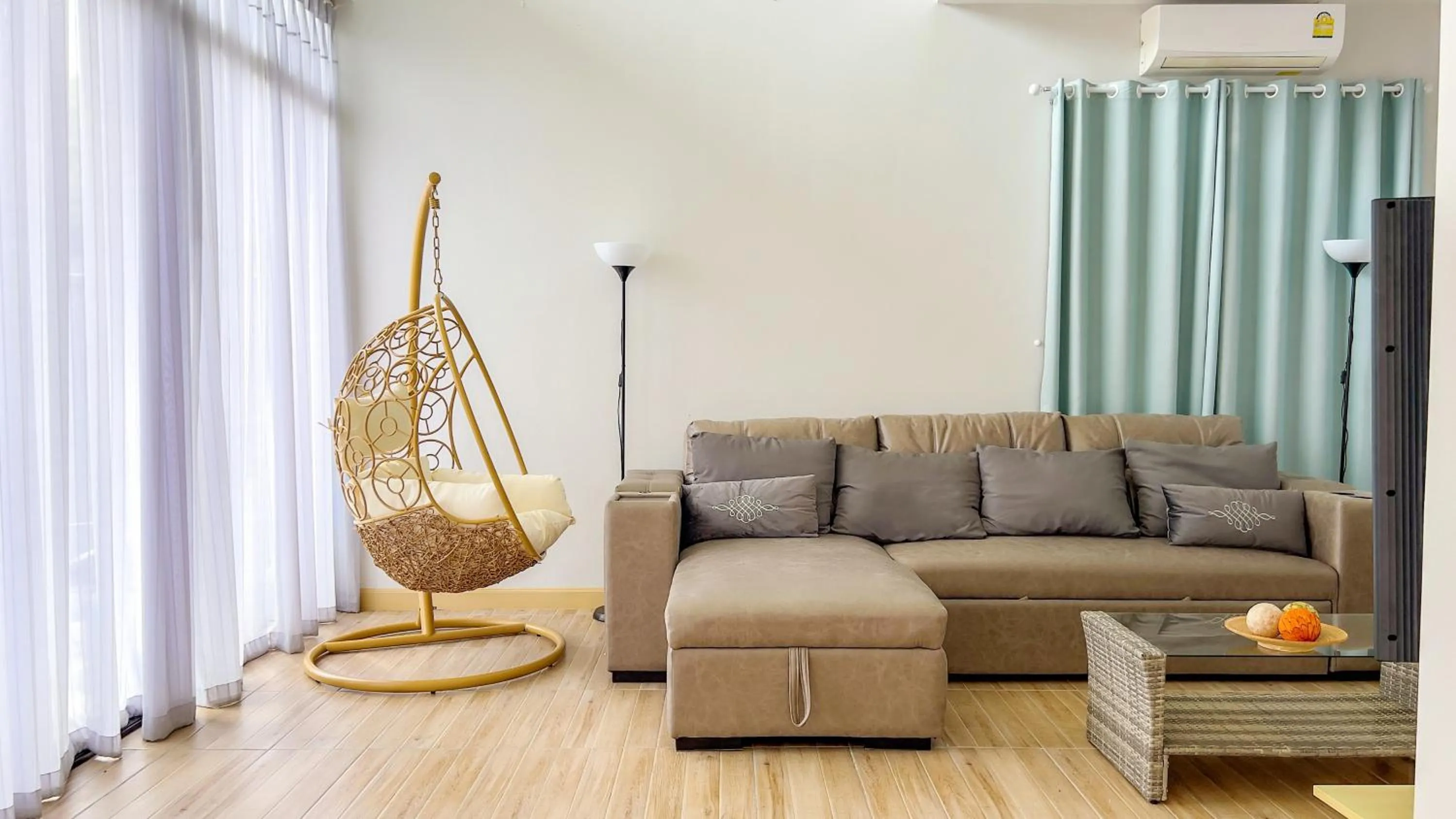 Living room in Aonang nine poolvilla