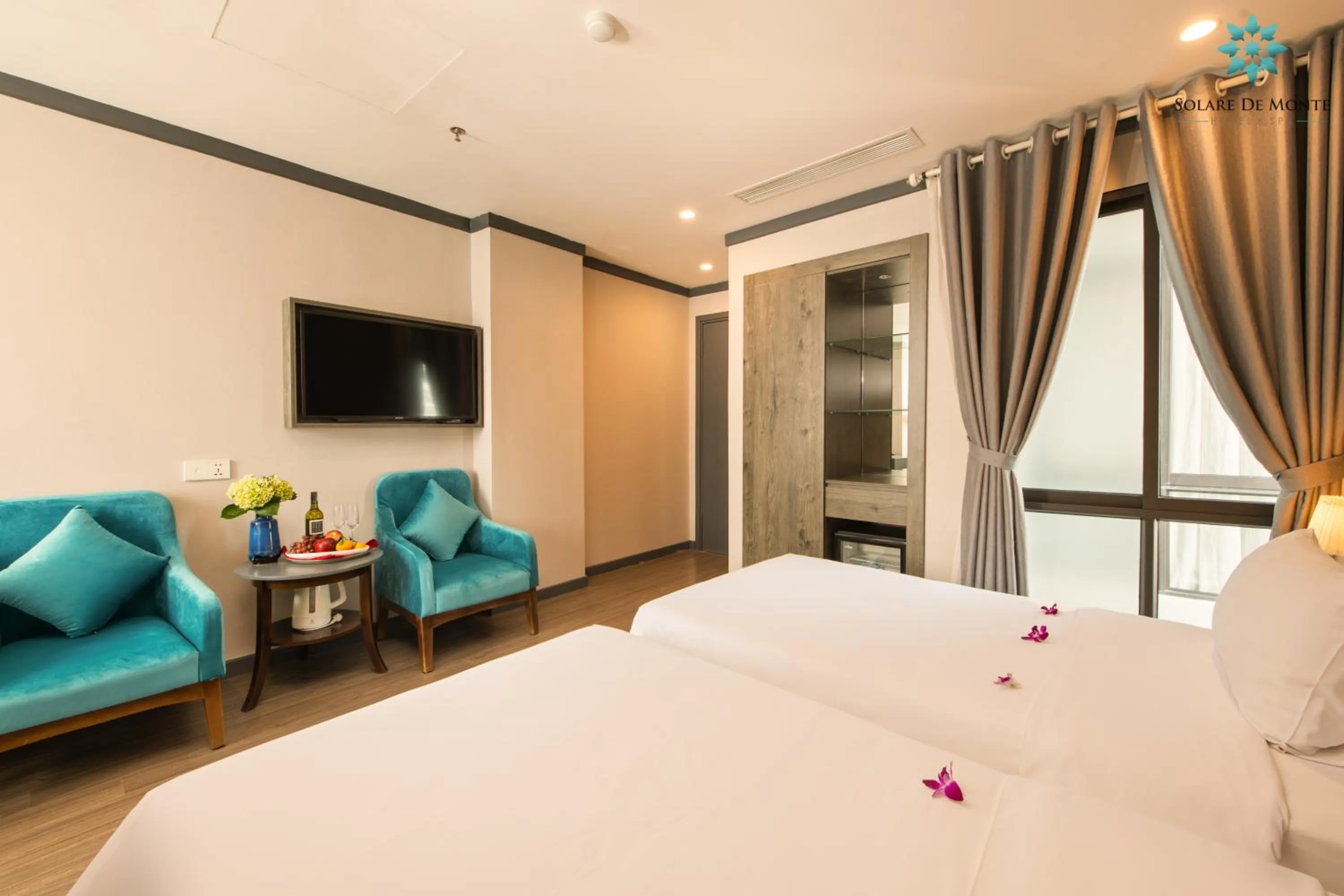 Bedroom, Bed in Solare De Monte Hotel & Spa