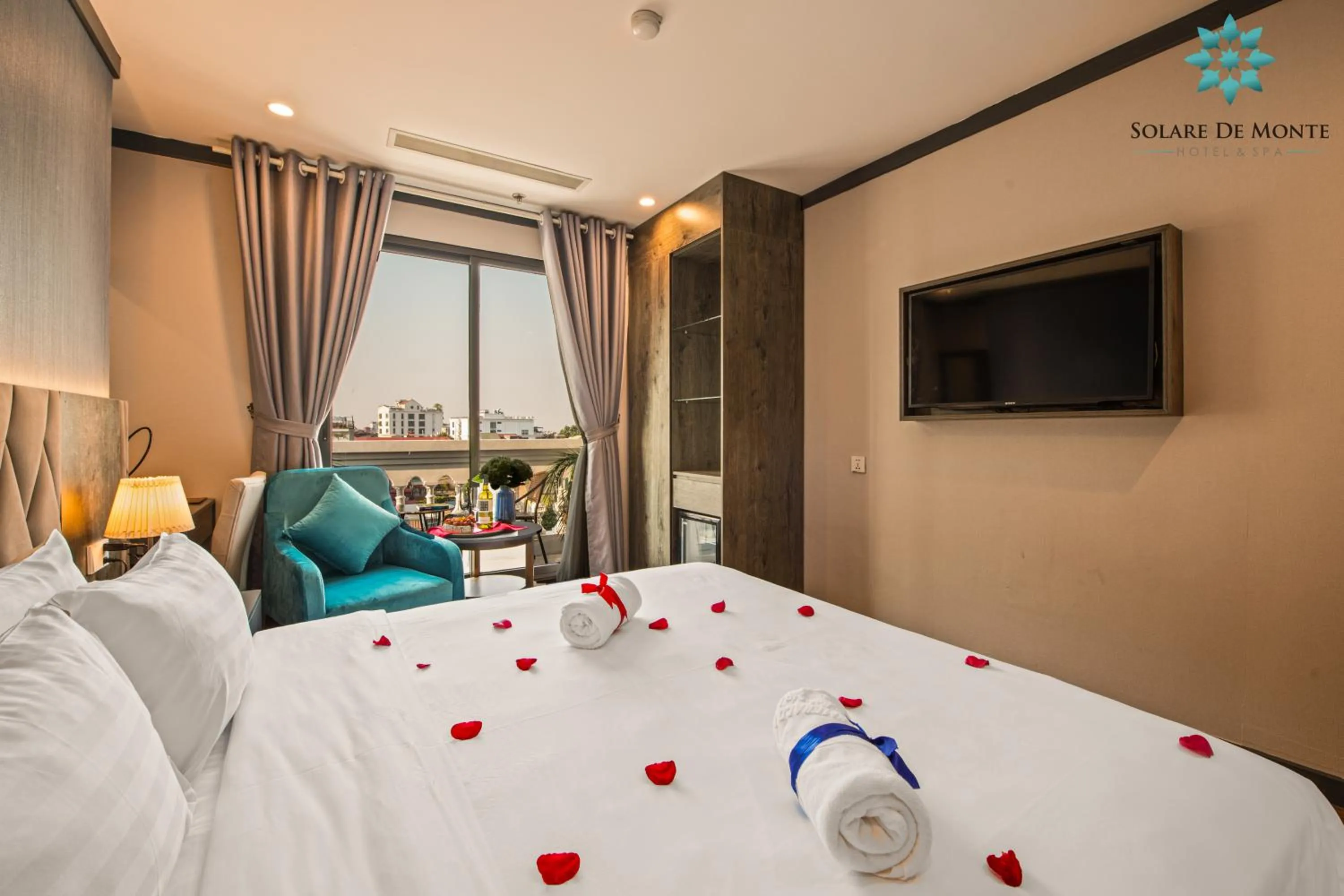 Bedroom, Bed in Solare De Monte Hotel & Spa