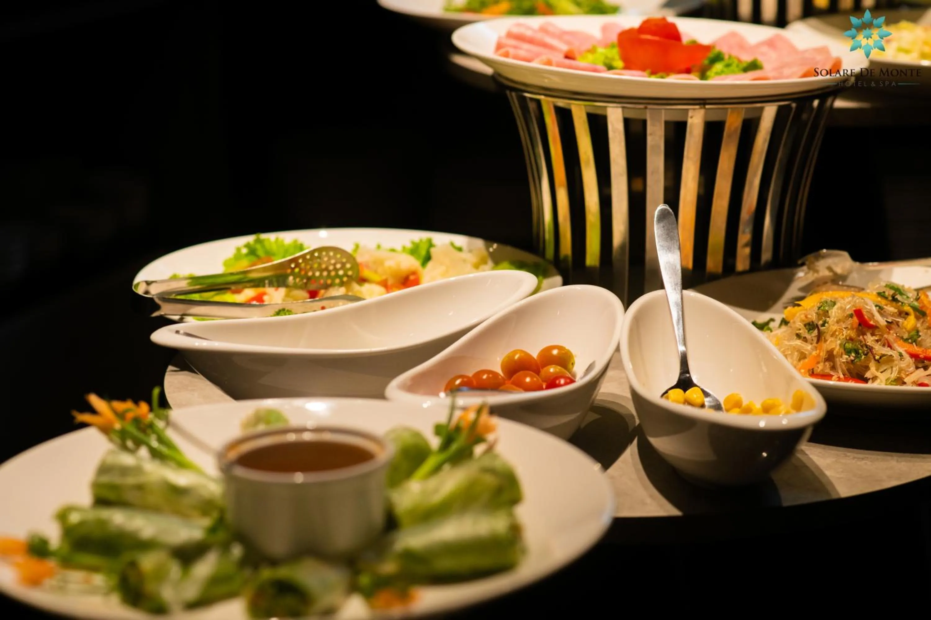 Buffet breakfast in Solare De Monte Hotel & Spa