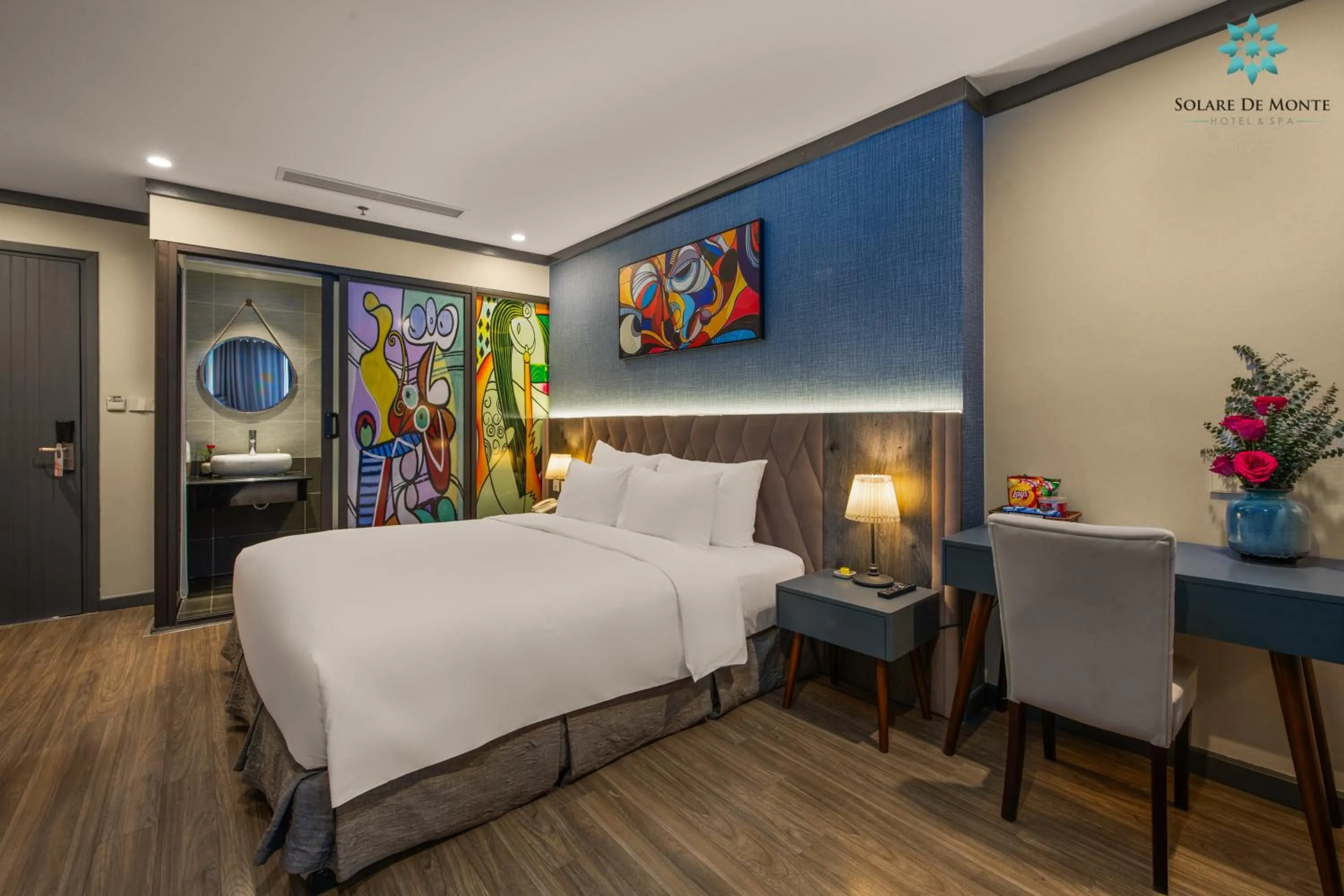 Bedroom, Bed in Solare De Monte Hotel & Spa