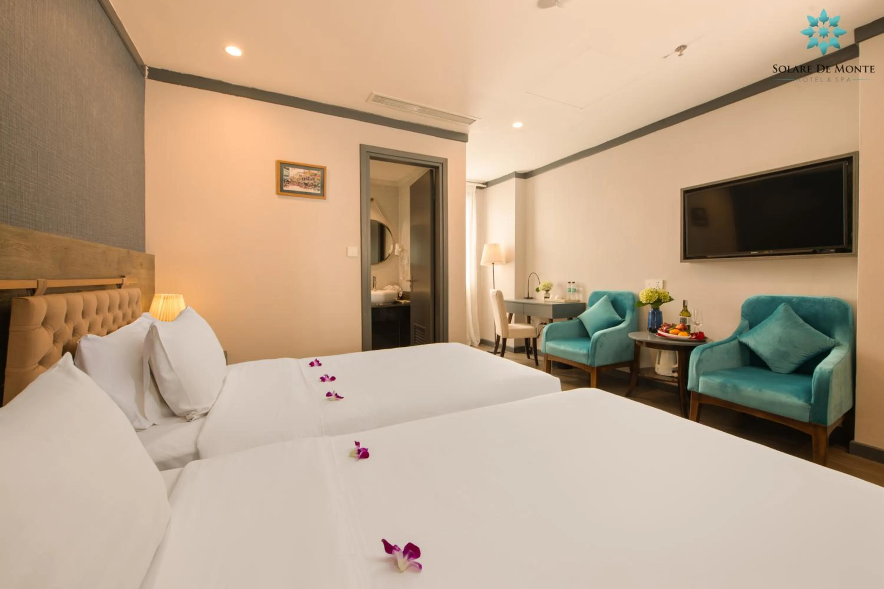 Bedroom, Bed in Solare De Monte Hotel & Spa