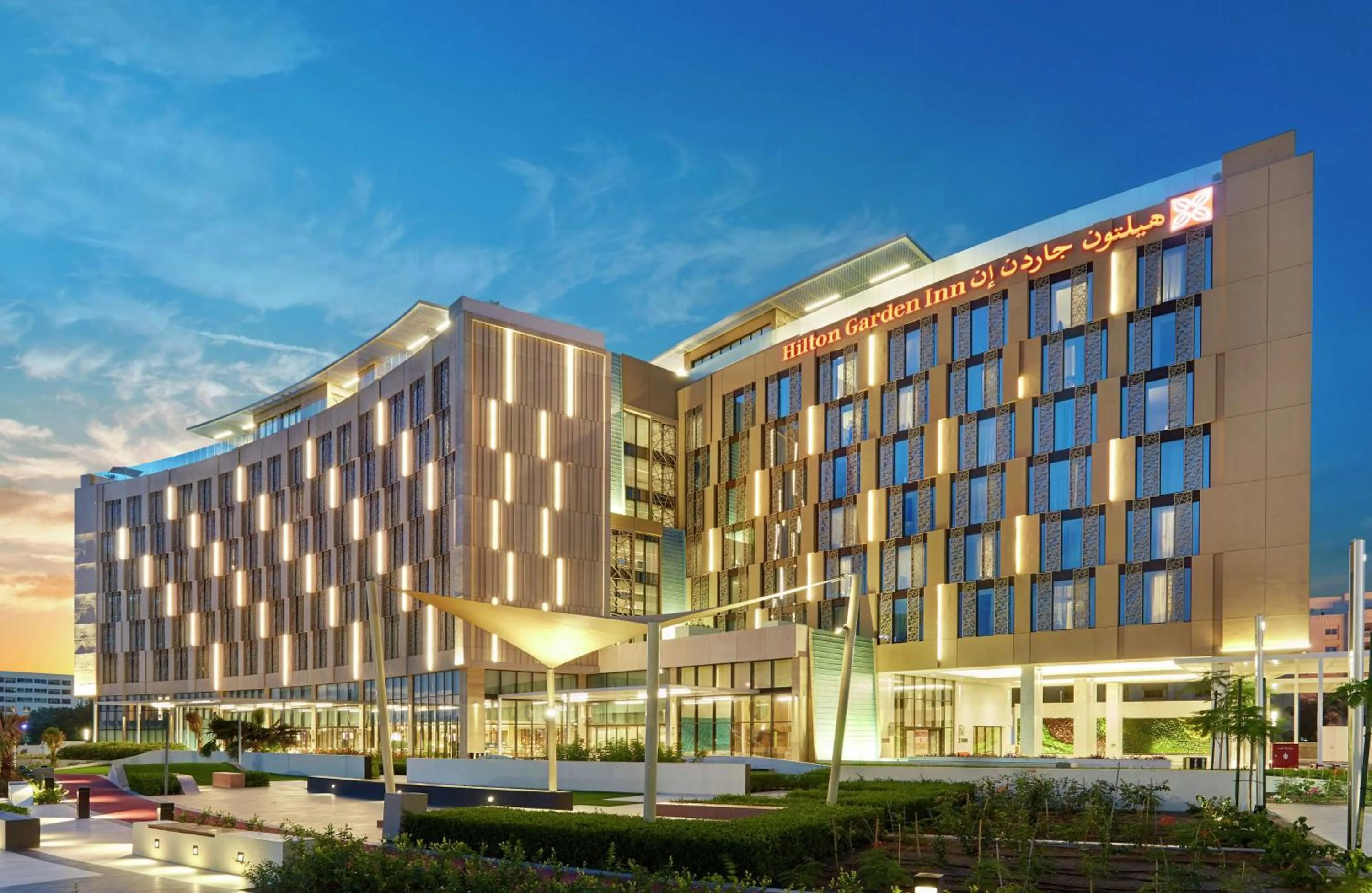 Property building in Hilton Garden Inn Muscat Al Khuwair