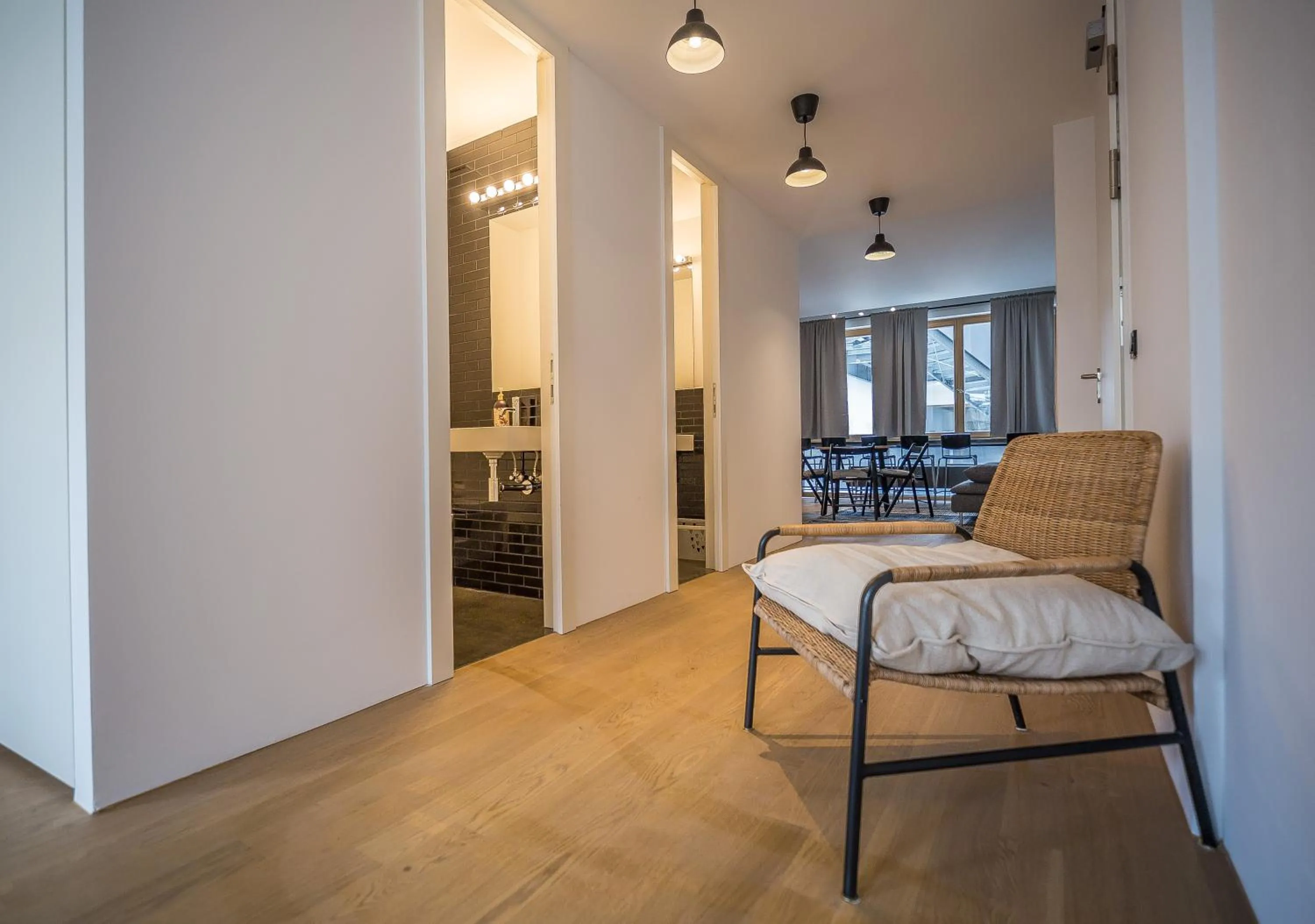 Living room in Nena Apartments Metropolpark Berlin - Mitte -Adult Only