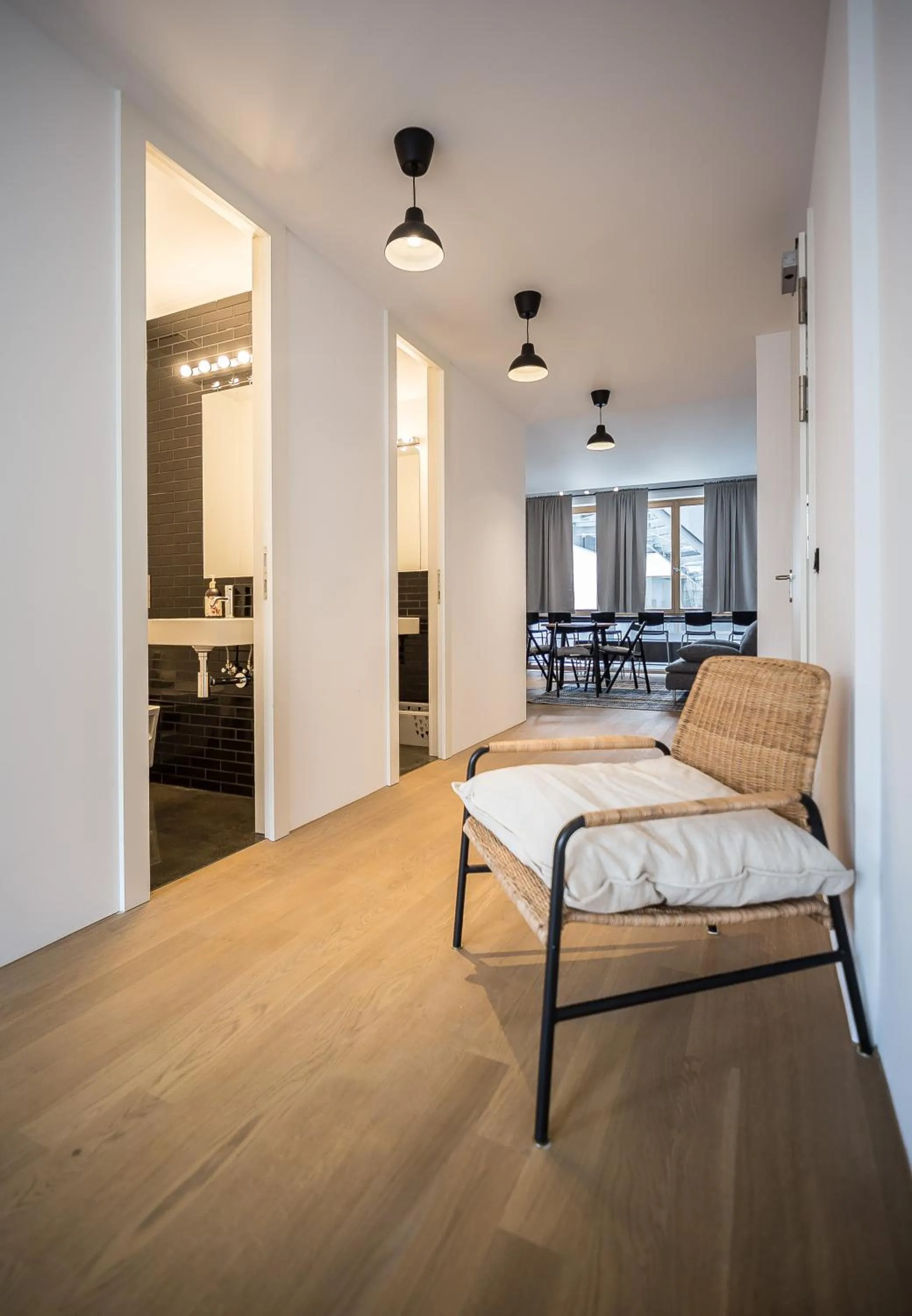 Living room in Nena Apartments Metropolpark Berlin - Mitte -Adult Only