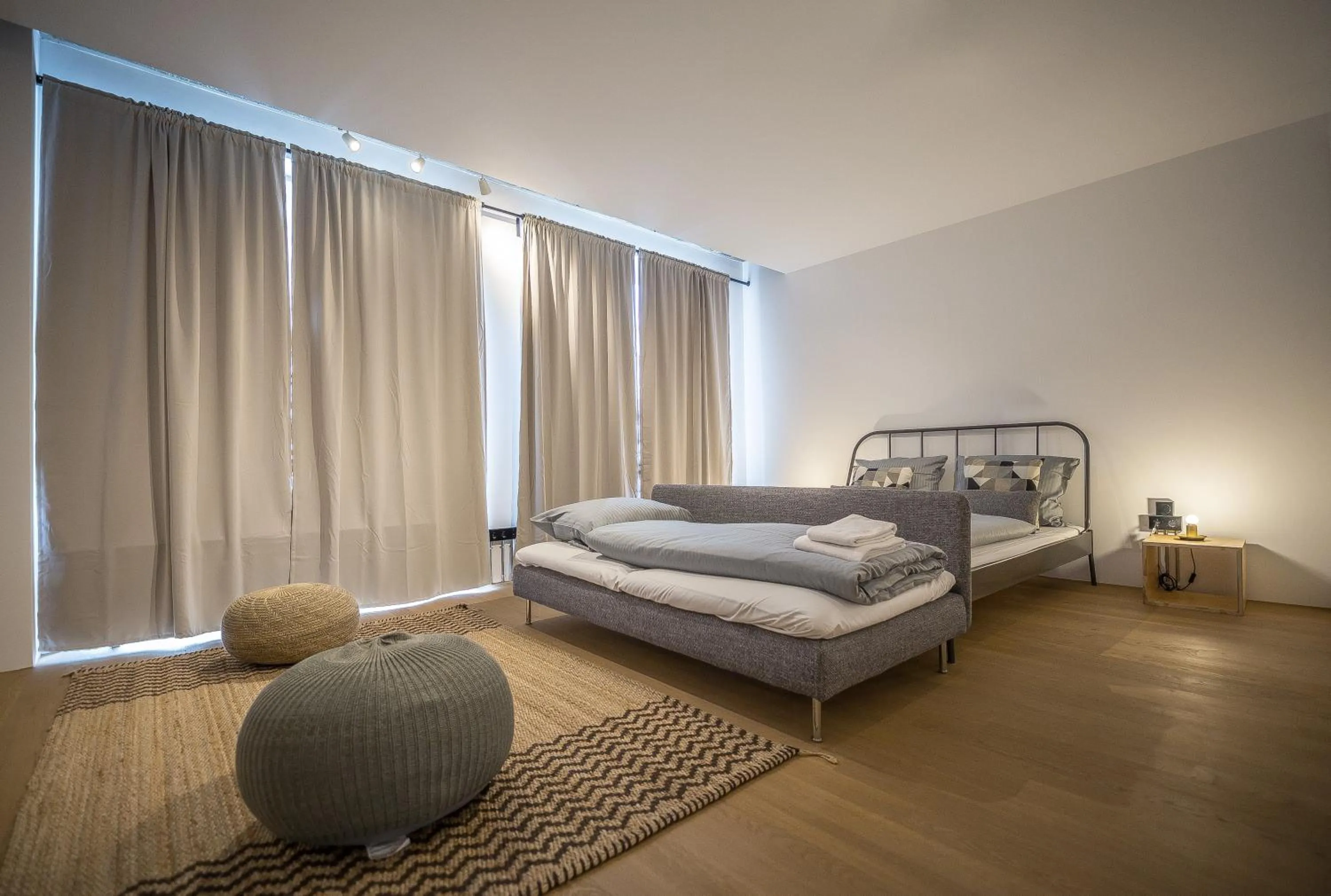 Bed in Nena Apartments Metropolpark Berlin - Mitte -Adult Only