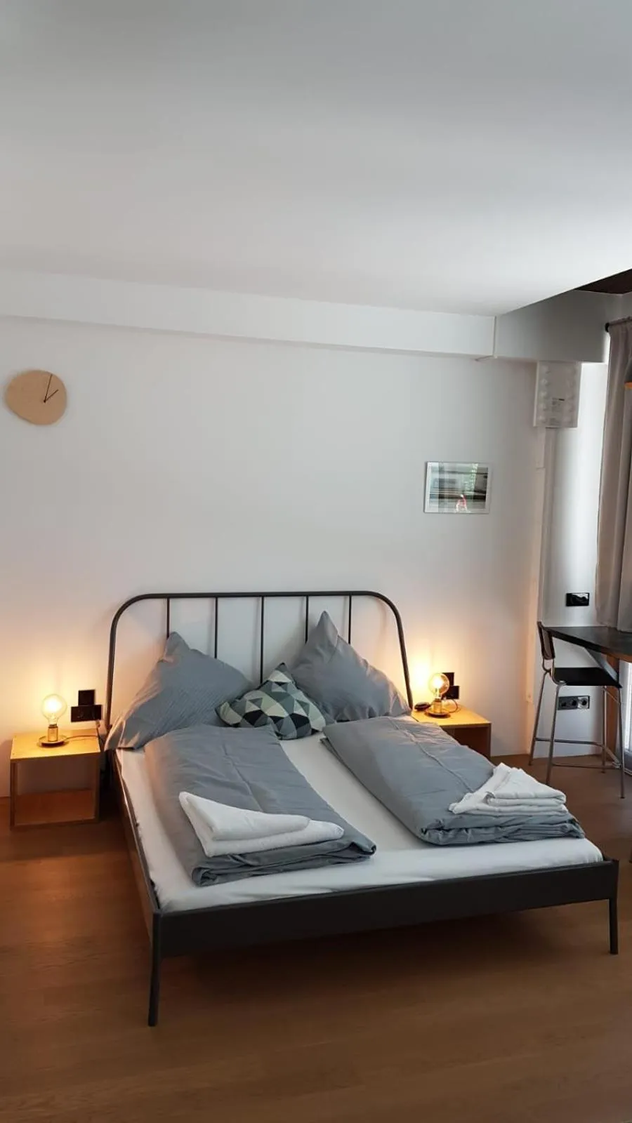 Bed in Nena Apartments Metropolpark Berlin - Mitte -Adult Only