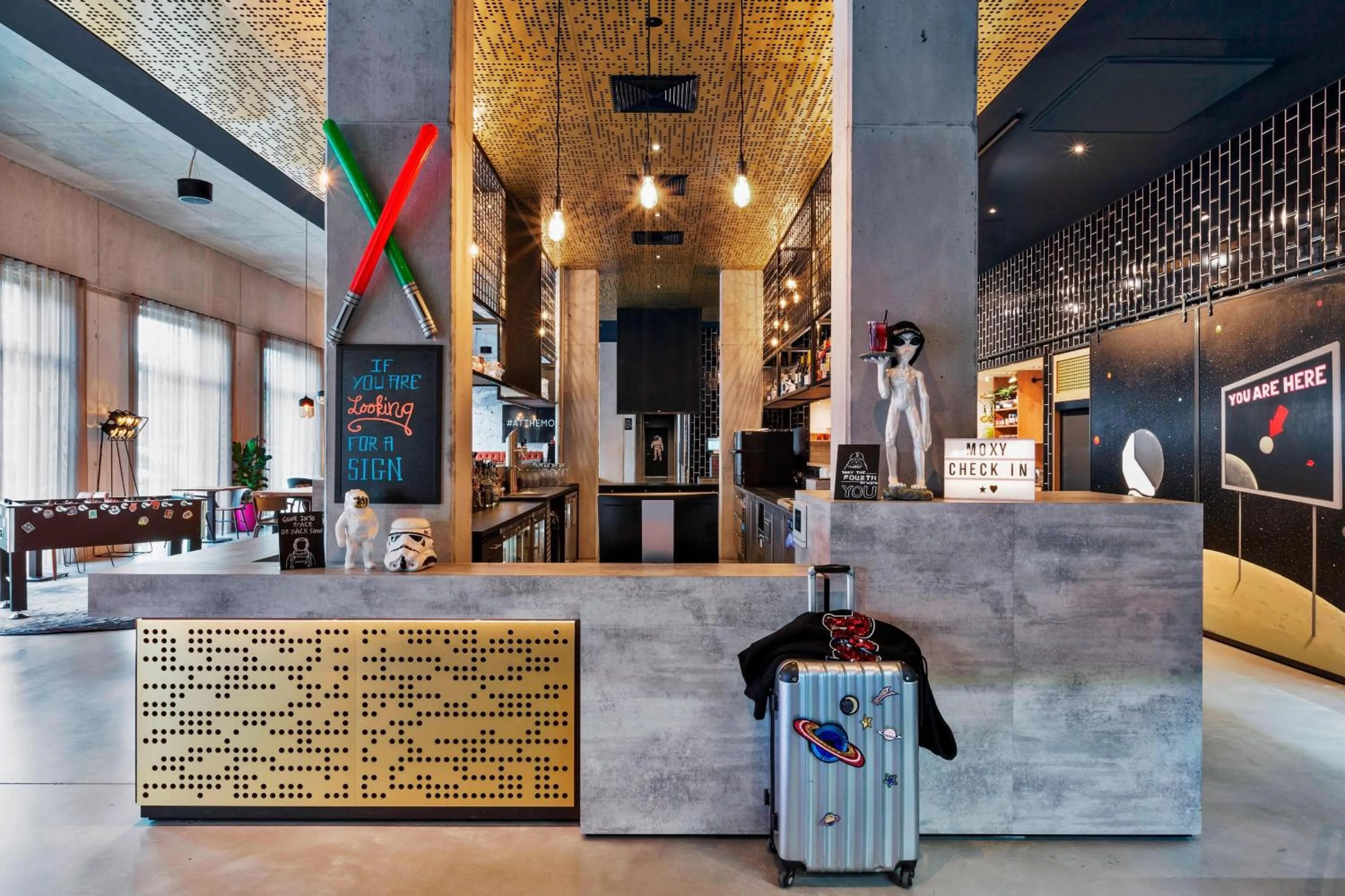 View (from property/room) in Moxy Darmstadt