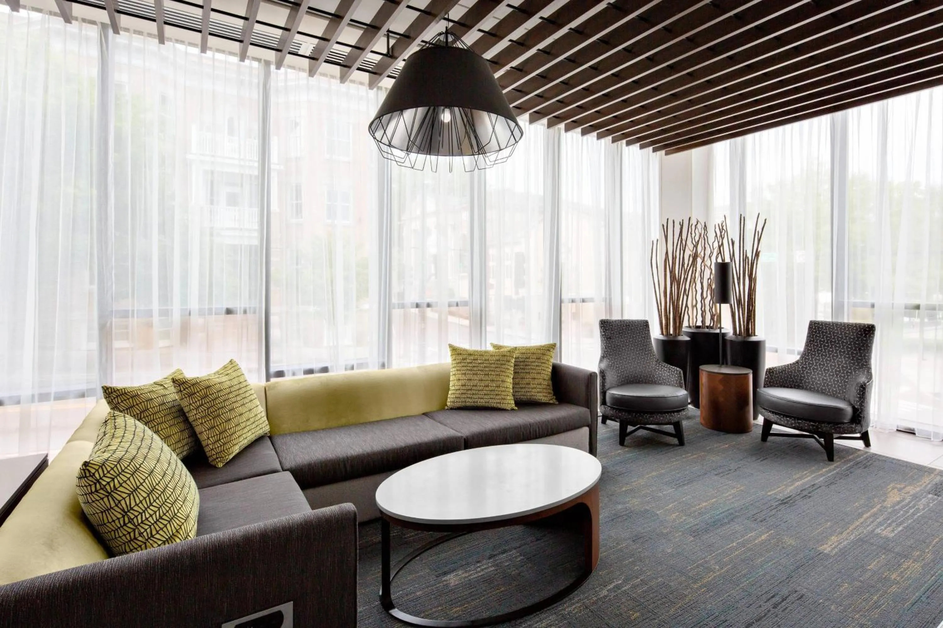 Lobby or reception in Courtyard by Marriott Knoxville Downtown