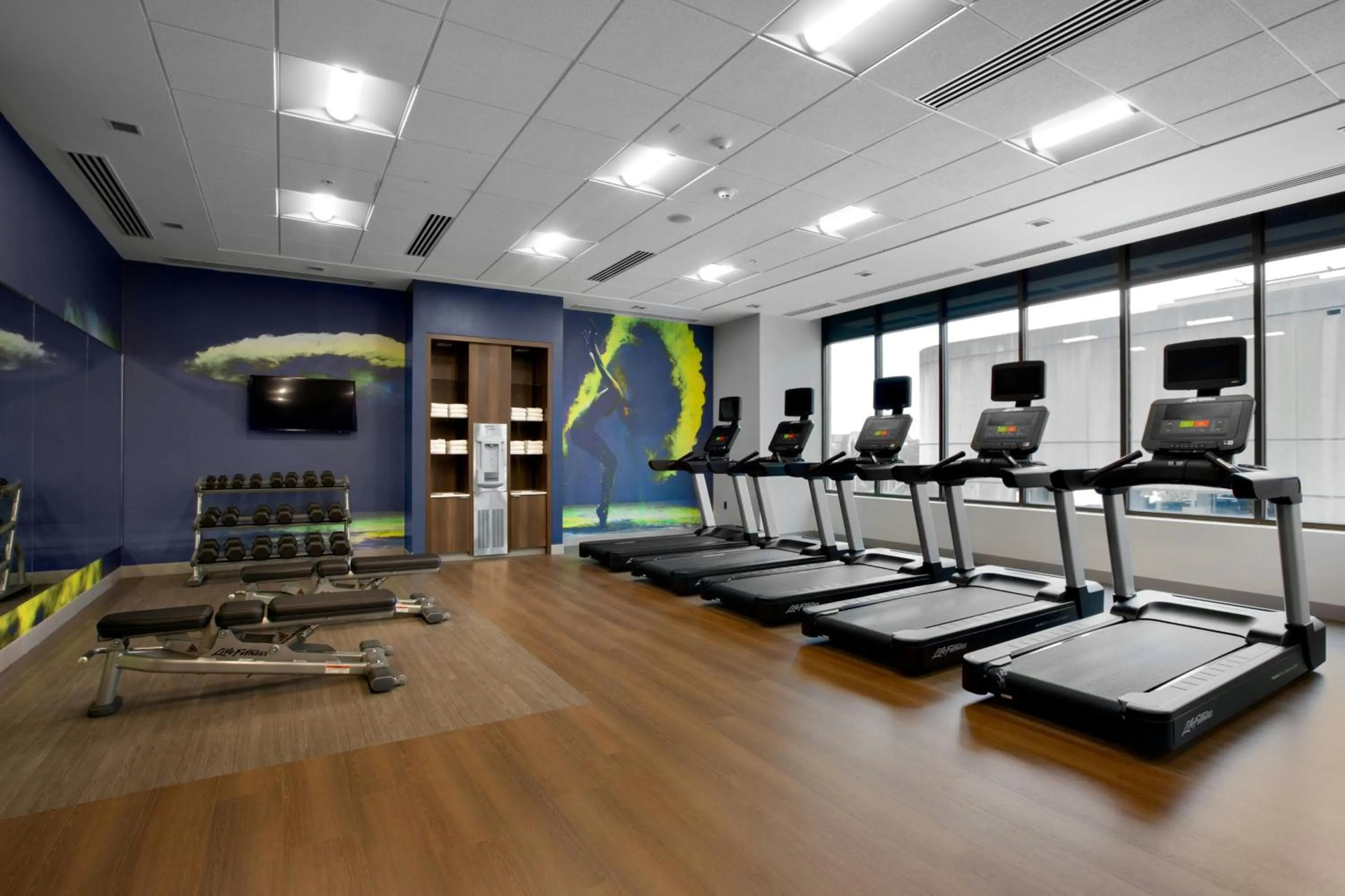 Fitness centre/facilities in Residence Inn by Marriott Knoxville Downtown