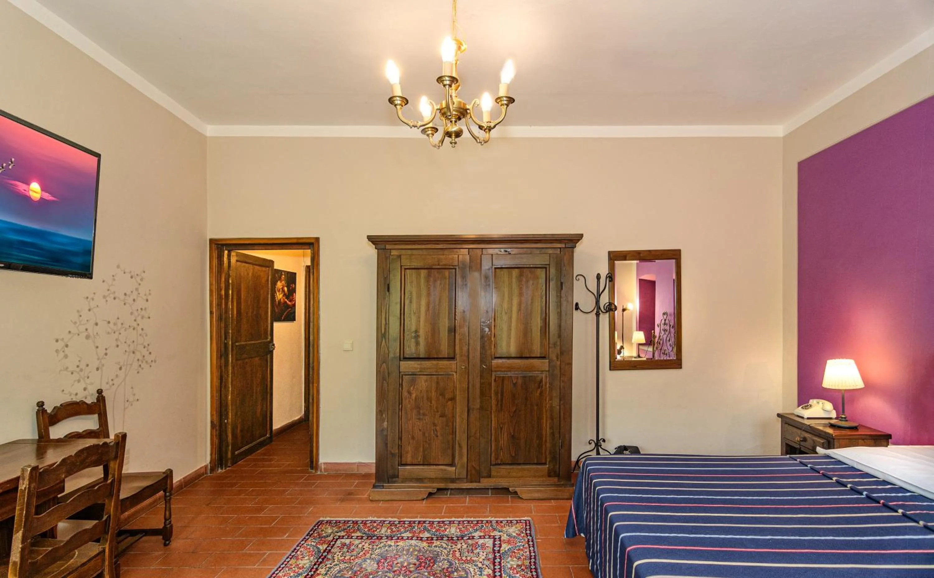 Bedroom in Hotel Villa Rinascimento