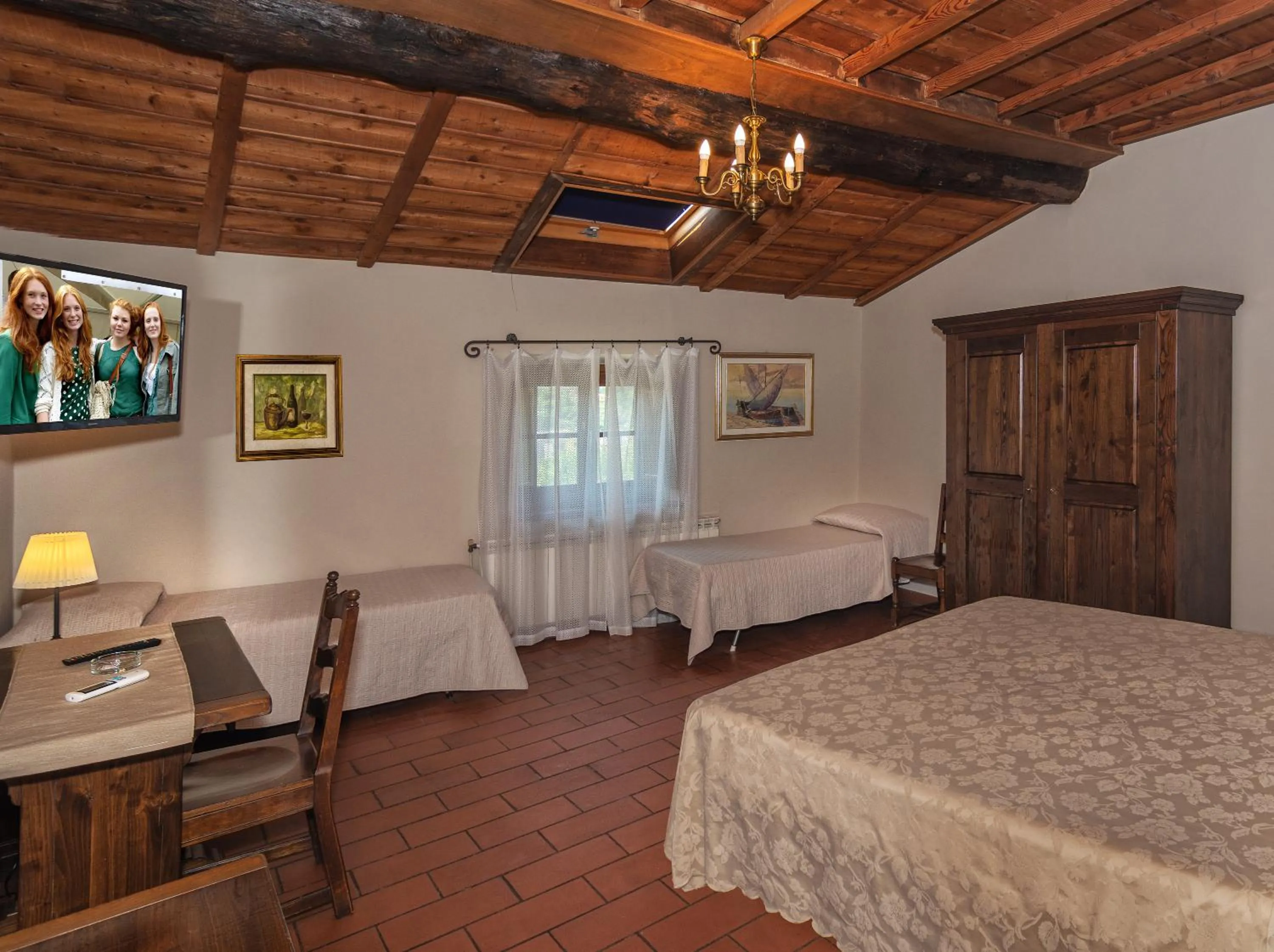 Photo of the whole room in Hotel Villa Rinascimento
