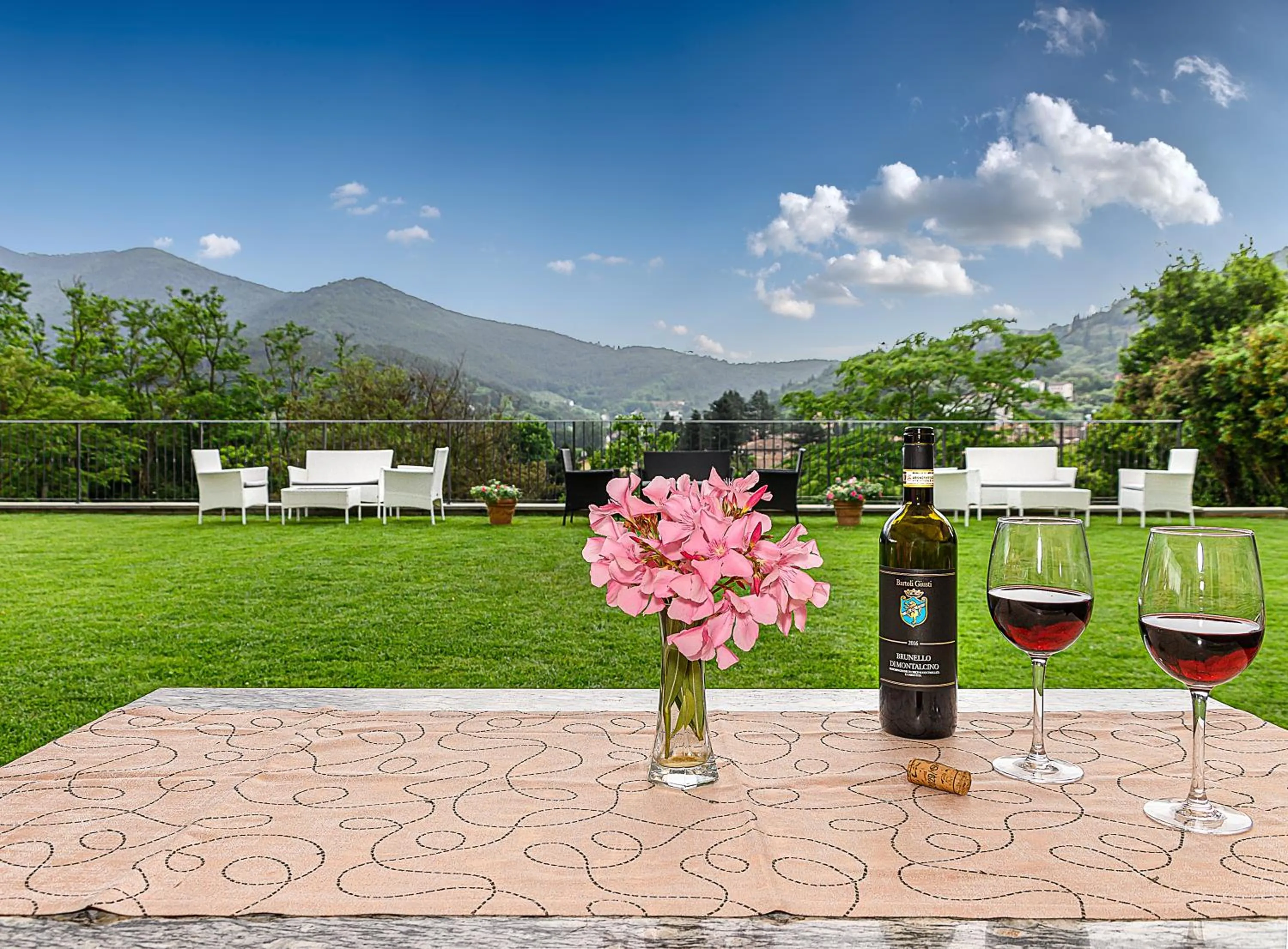 Balcony/Terrace in Hotel Villa Rinascimento