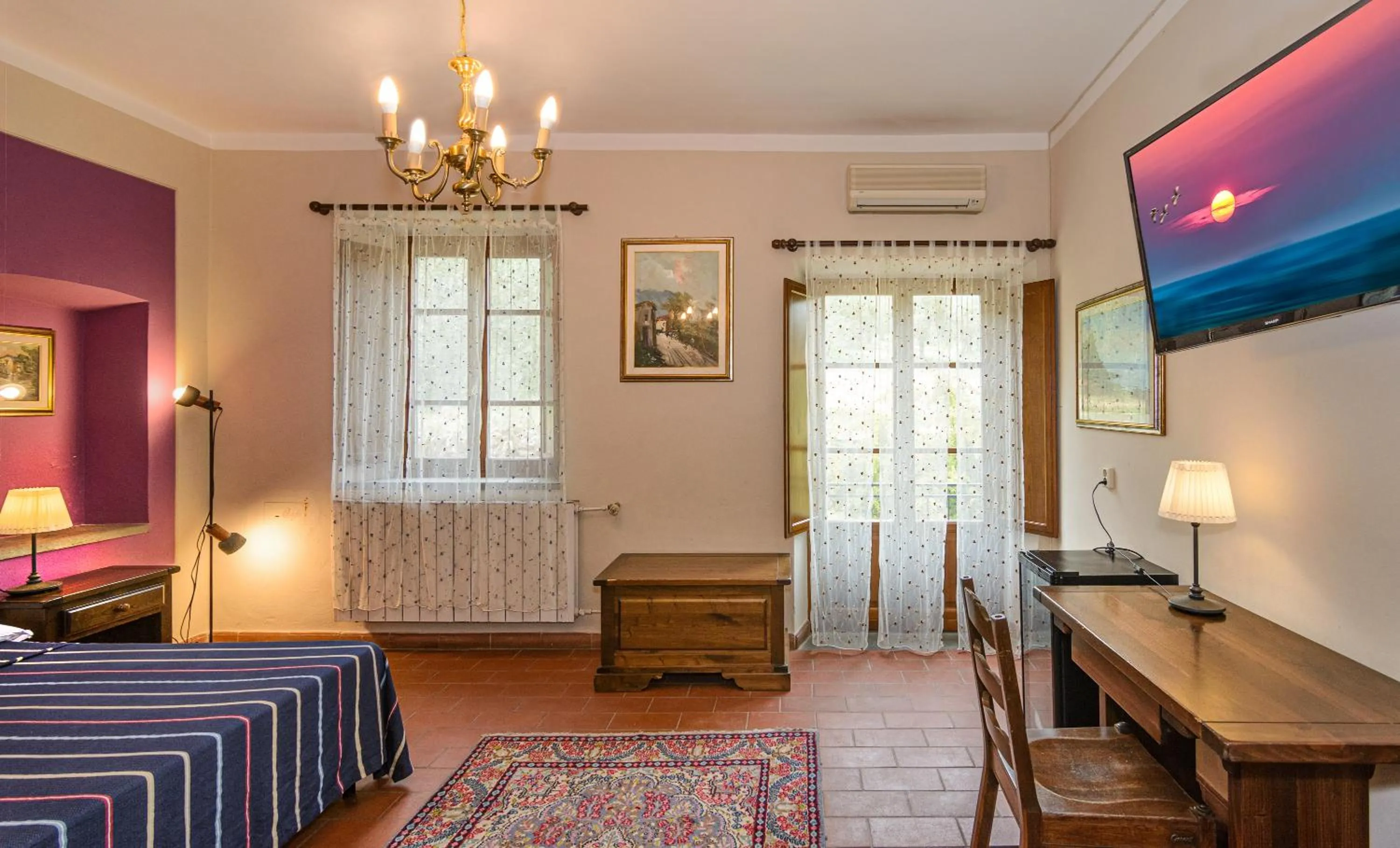 Bedroom in Hotel Villa Rinascimento