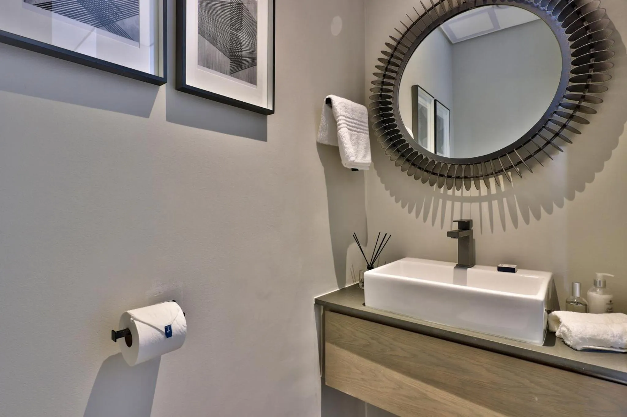 Bathroom in Elements Luxury Suites by Totalstay