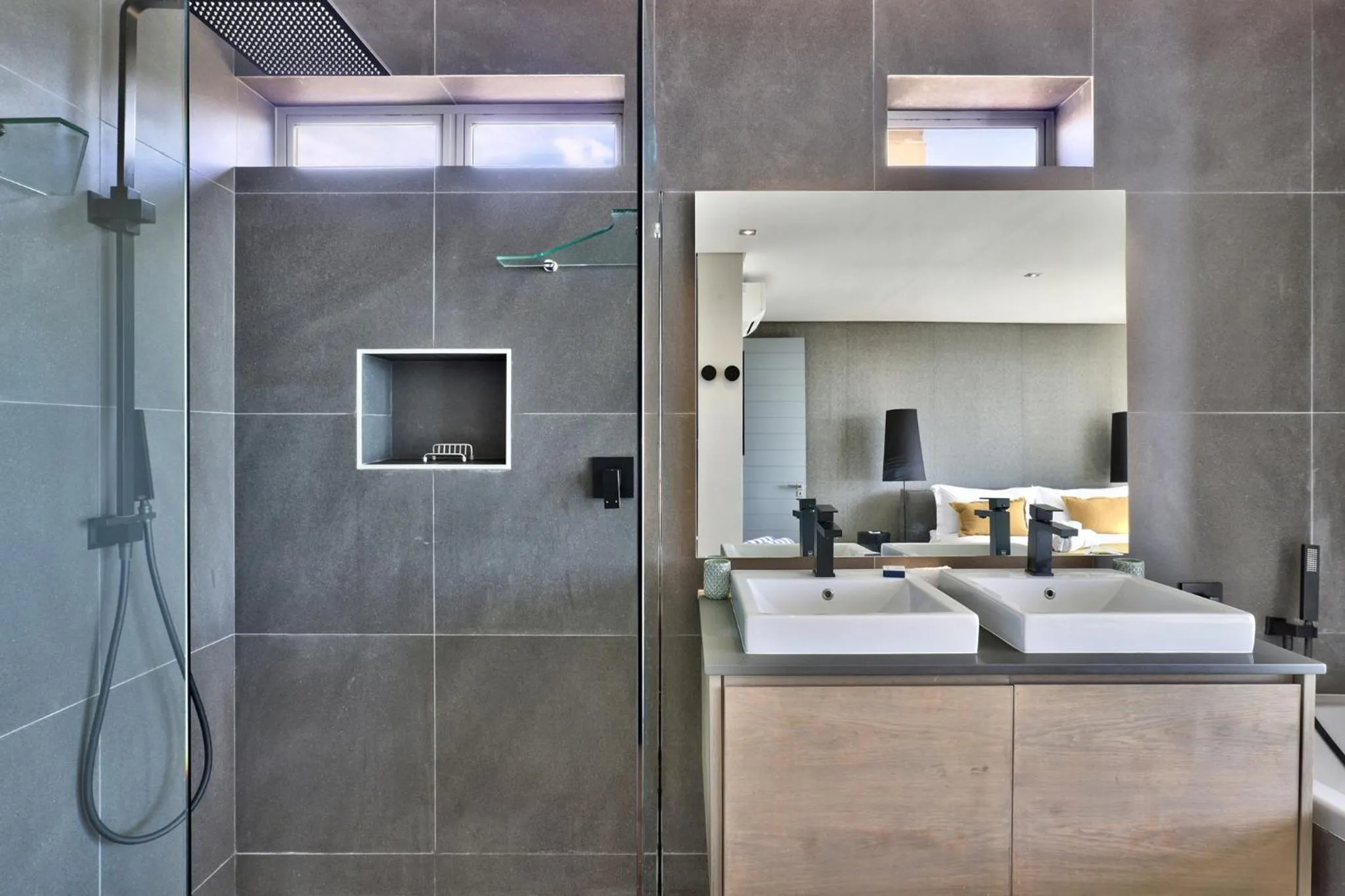 Bathroom in Elements Luxury Suites by Totalstay