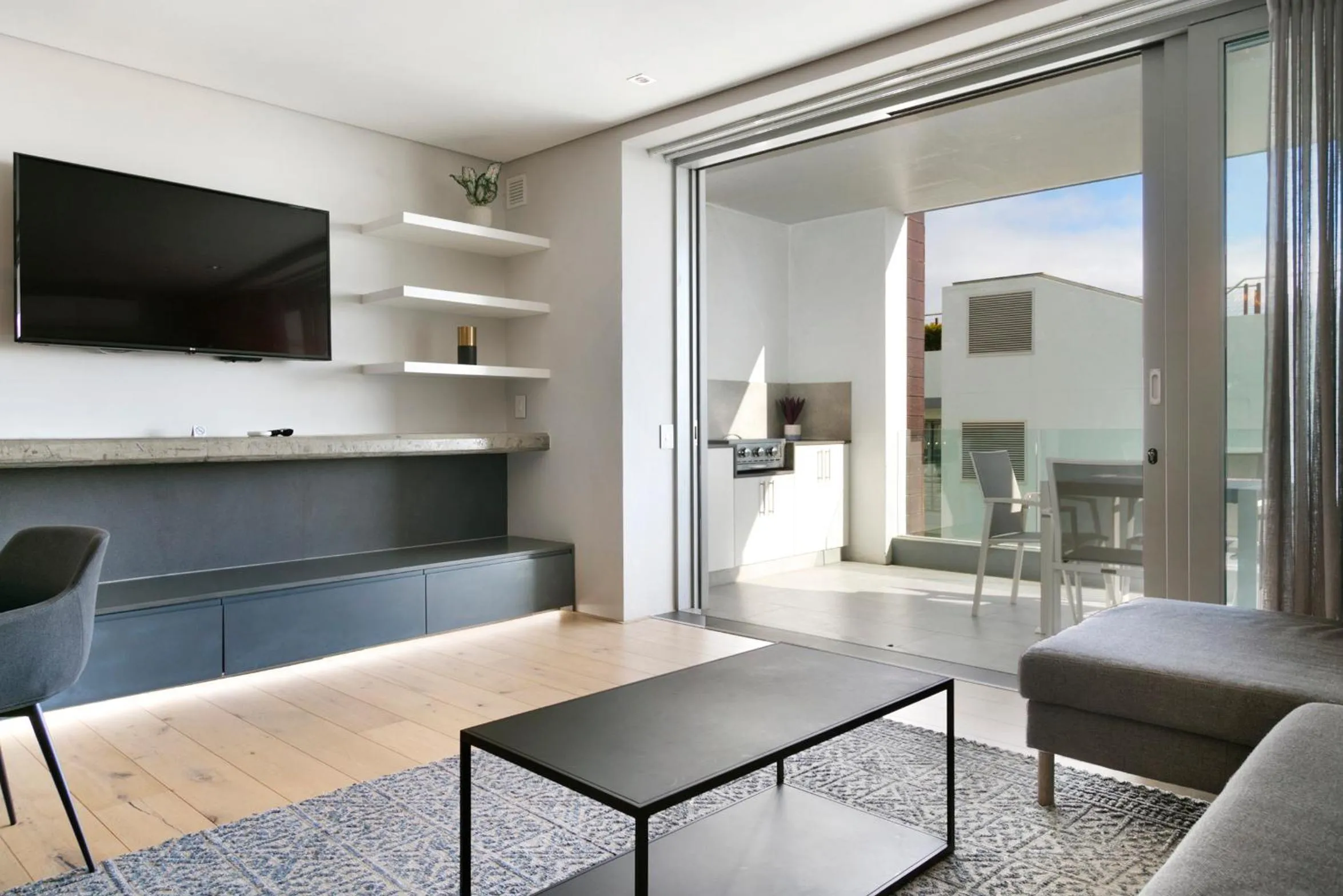 BBQ facilities in Elements Luxury Suites by Totalstay