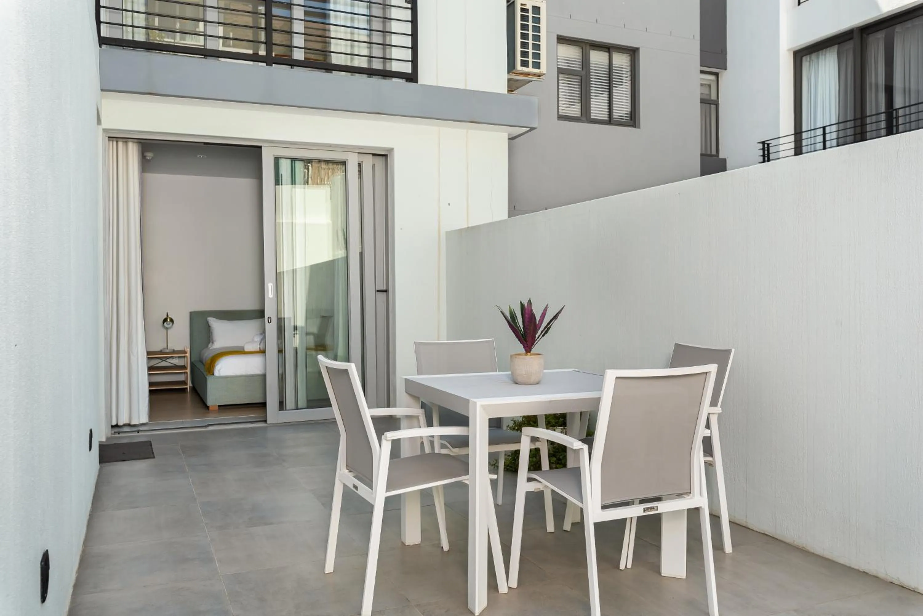 Patio in Elements Luxury Suites by Totalstay