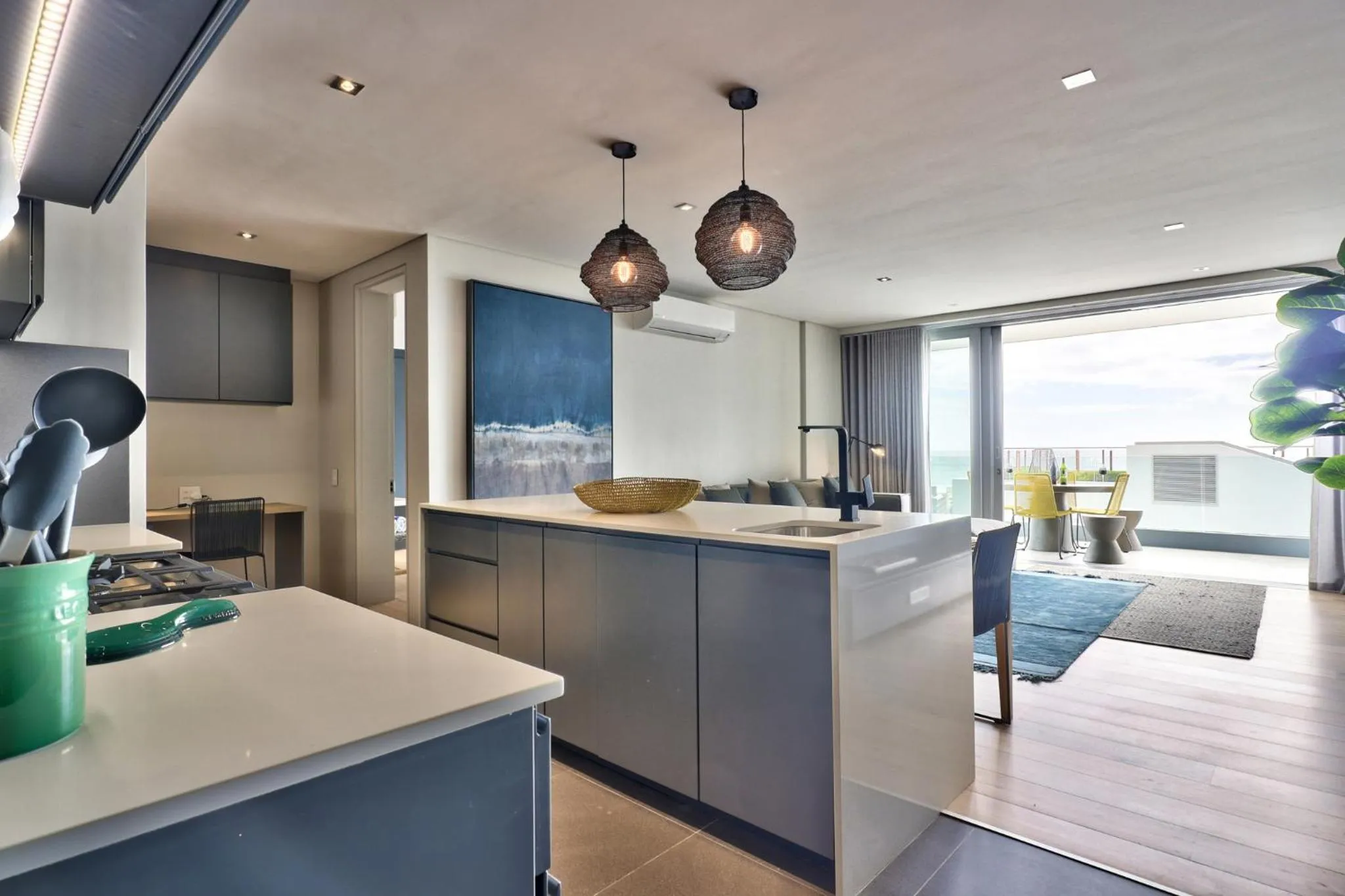 kitchen in Elements Luxury Suites by Totalstay