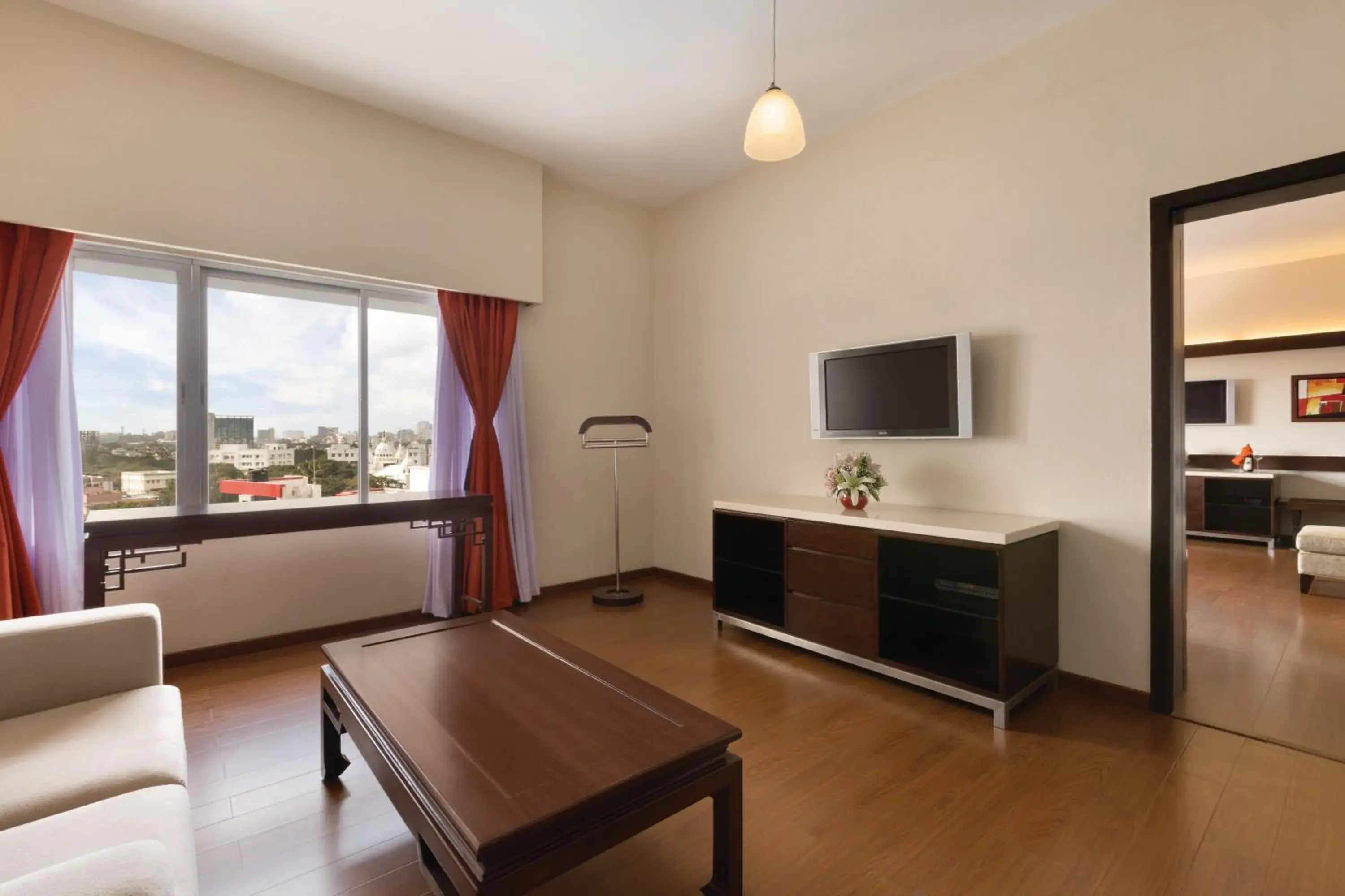 Living room in Ramada by Wyndham Chennai Egmore Living room in Ramada by Wyndham Chennai Egmore